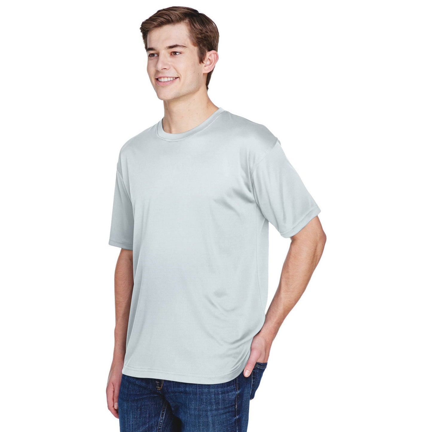 Black T-Shirts - UltraClub - Moisture-Wicking Performance