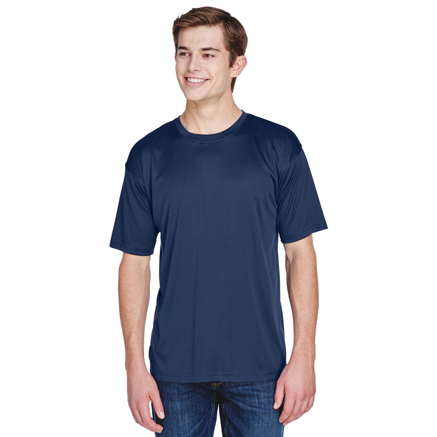 Black T-Shirts - UltraClub - Moisture-Wicking Performance