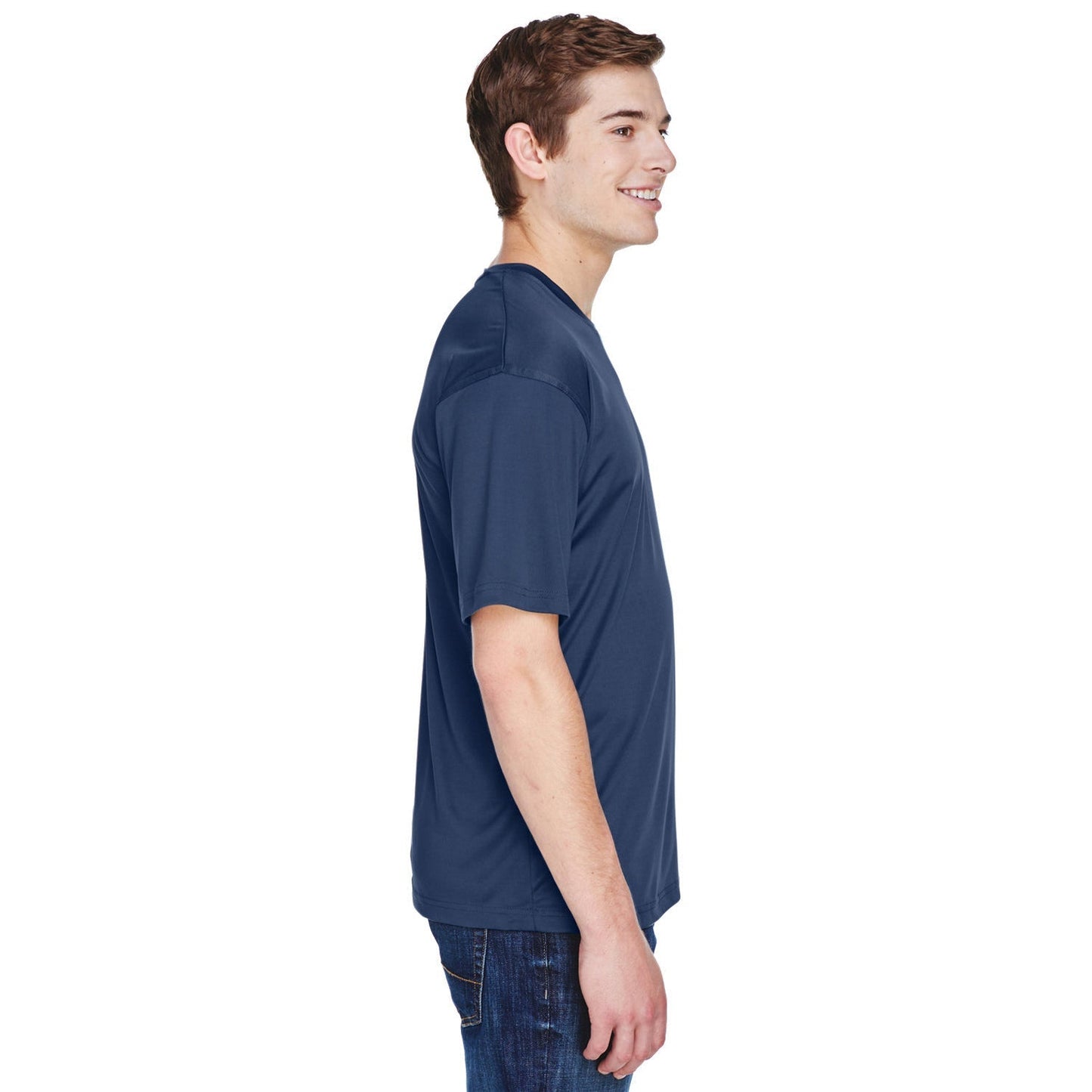 Black T-Shirts - UltraClub - Moisture-Wicking Performance