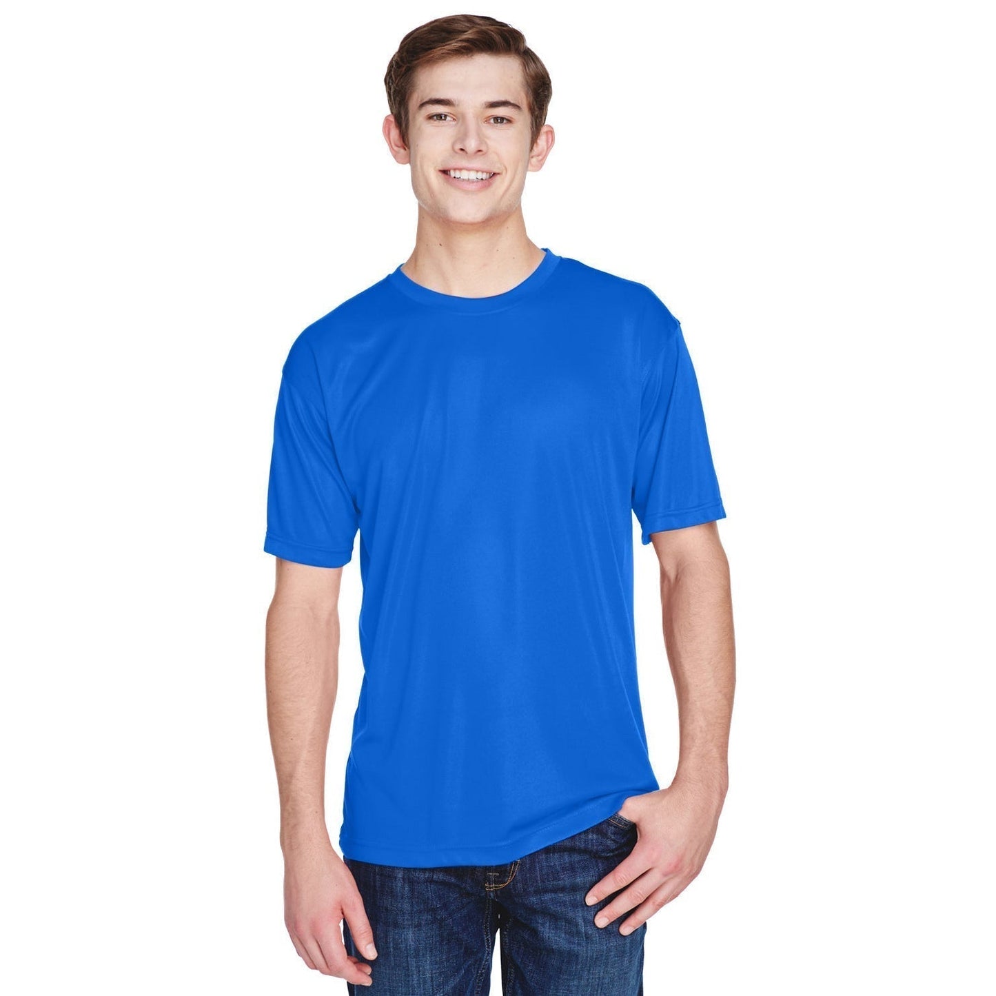 Black T-Shirts - UltraClub - Moisture-Wicking Performance