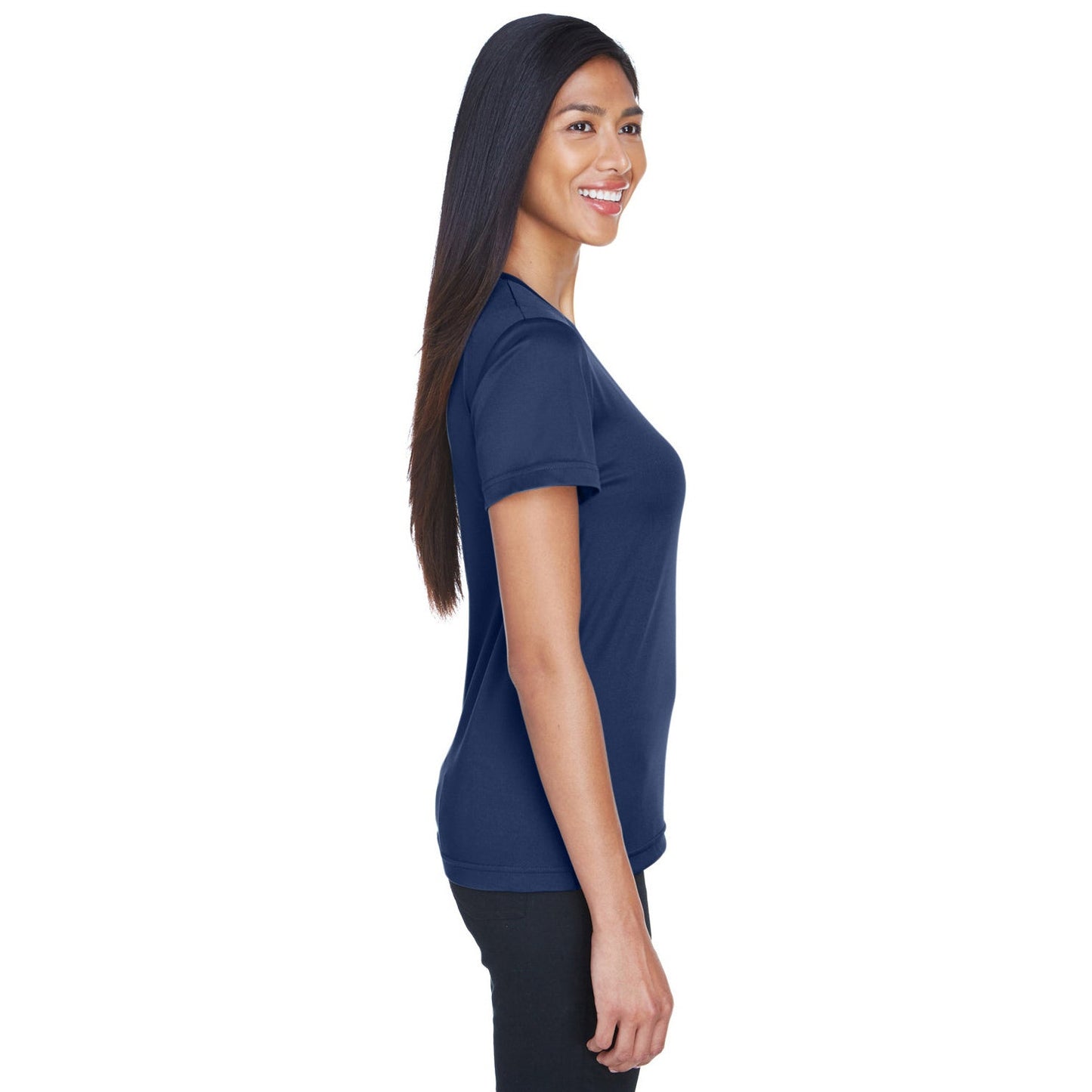 Black T-Shirts - UltraClub - Lightweight Performance