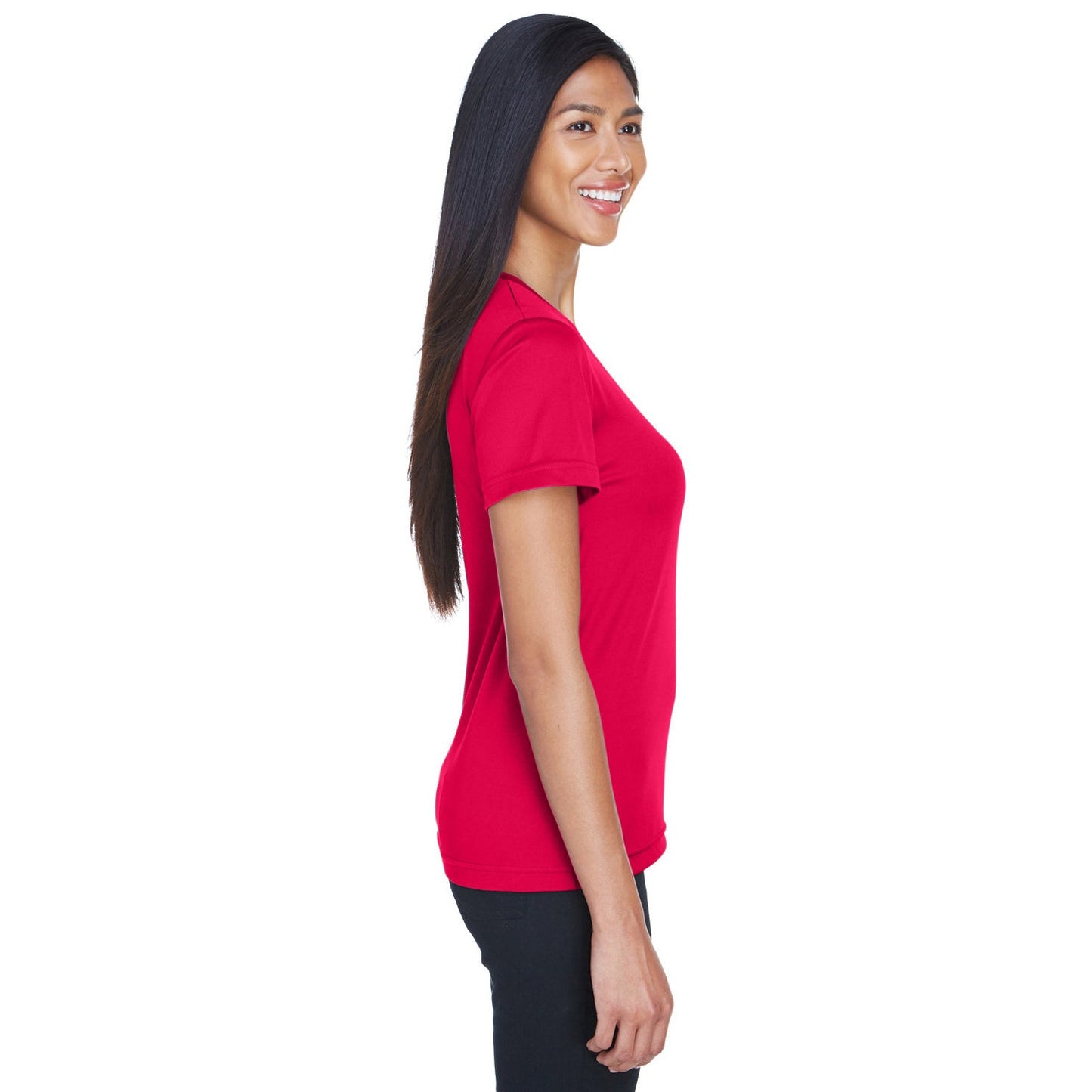 Black T-Shirts - UltraClub - Lightweight Performance