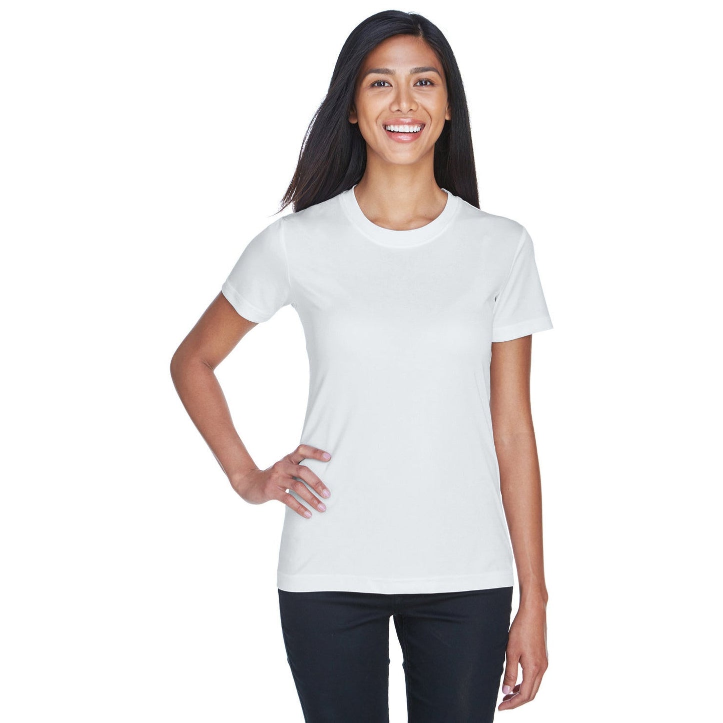 Black T-Shirts - UltraClub - Lightweight Performance