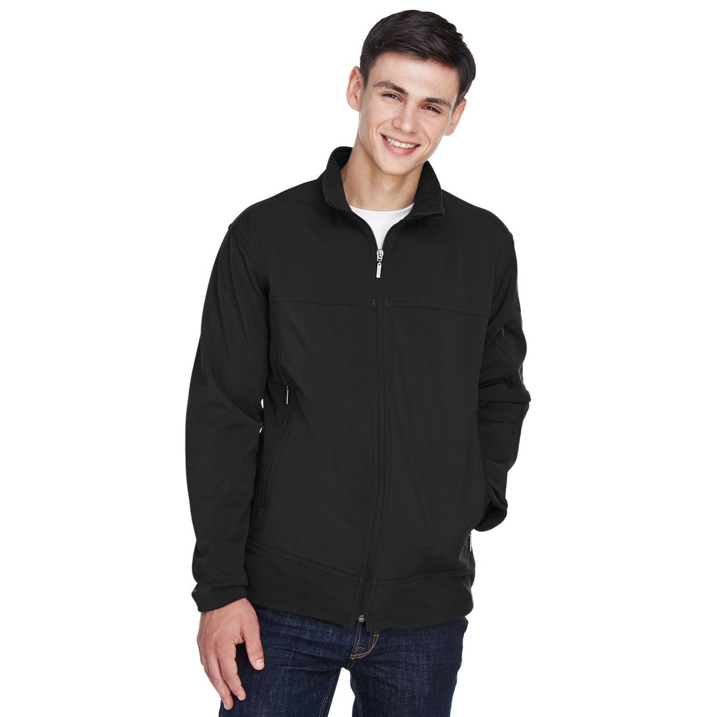 Black Jacket - North End - Fleece Lined, Waterproof
