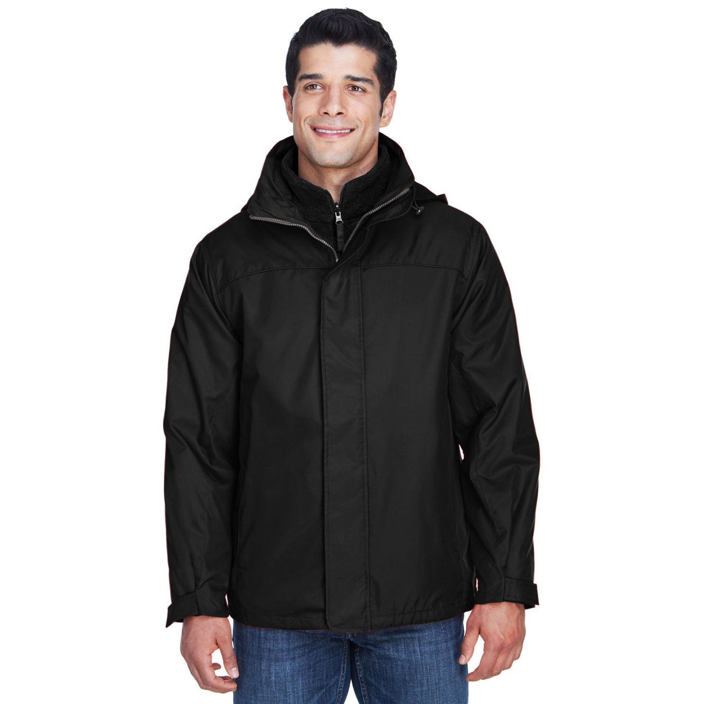 Black Jackets | North End | 88130 Adult 3-In-1 - brand - Warm Fleece