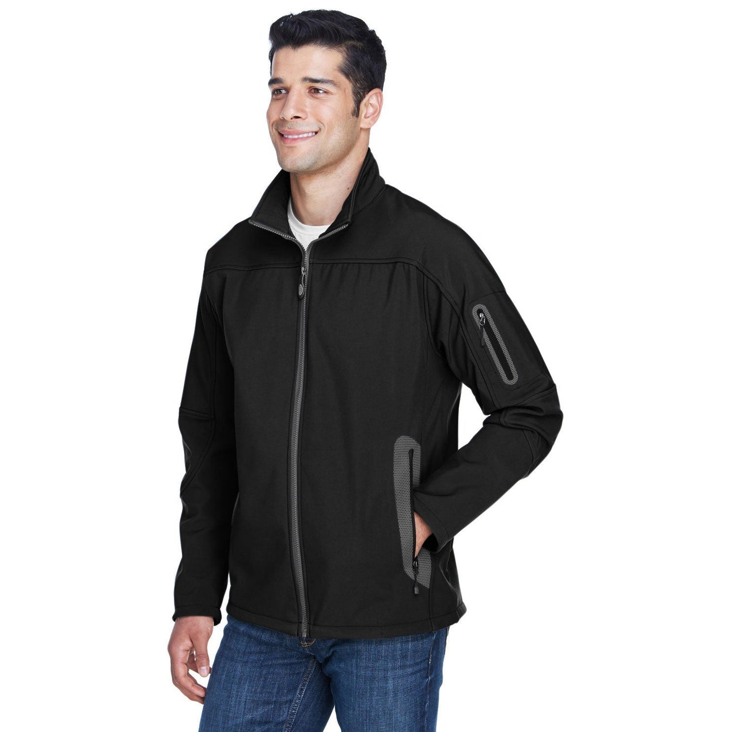 Black Jackets - North End - Fleece Bonded Shell