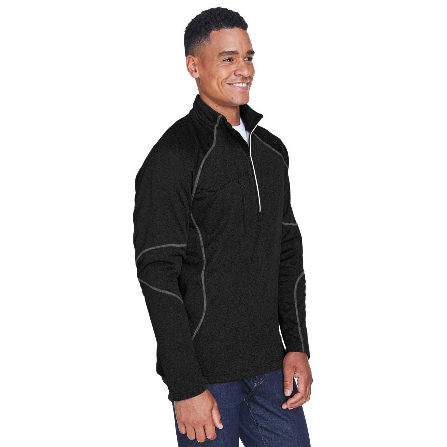 Black Sweatshirts - North End - Performance Fleece