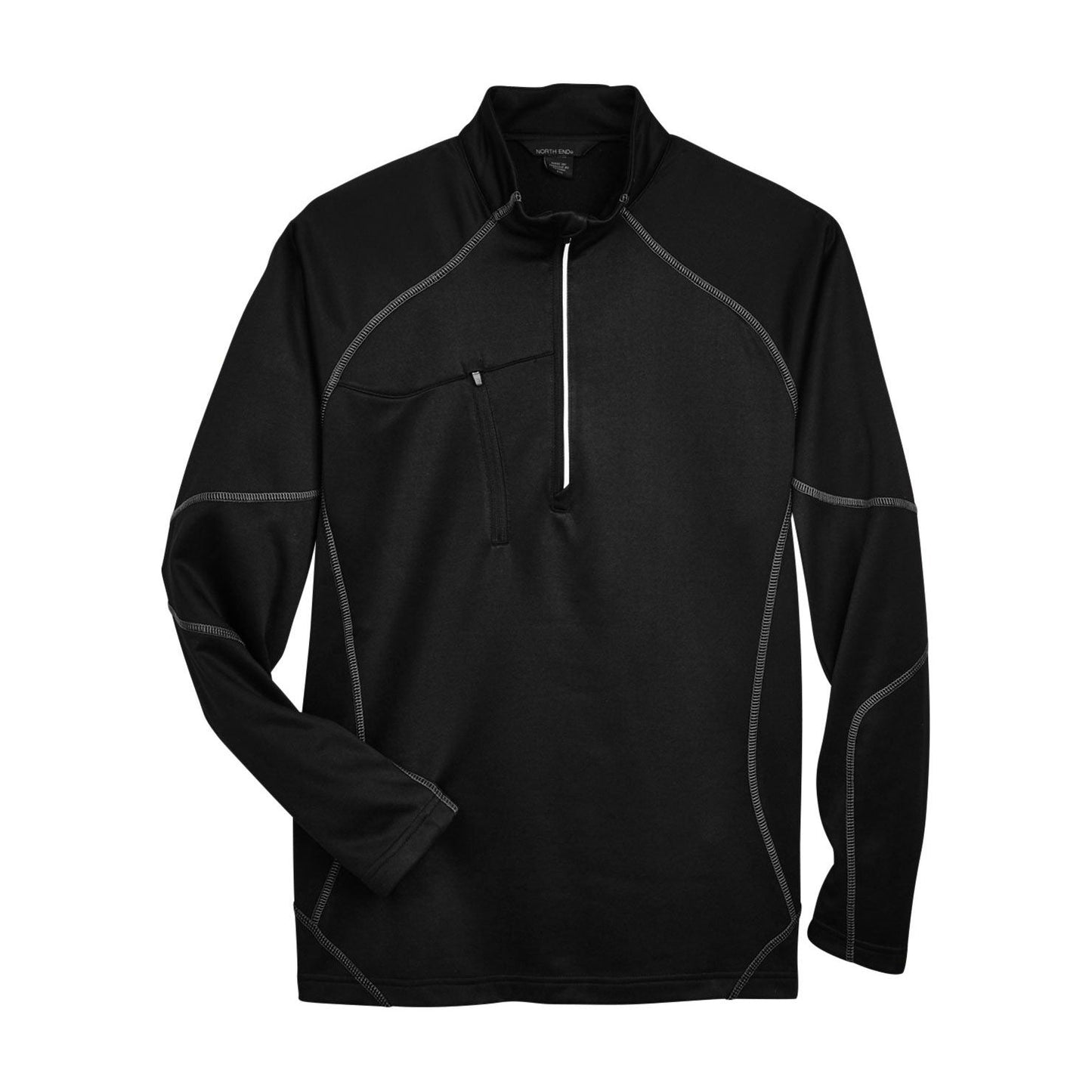 Black Sweatshirts - North End - Performance Fleece