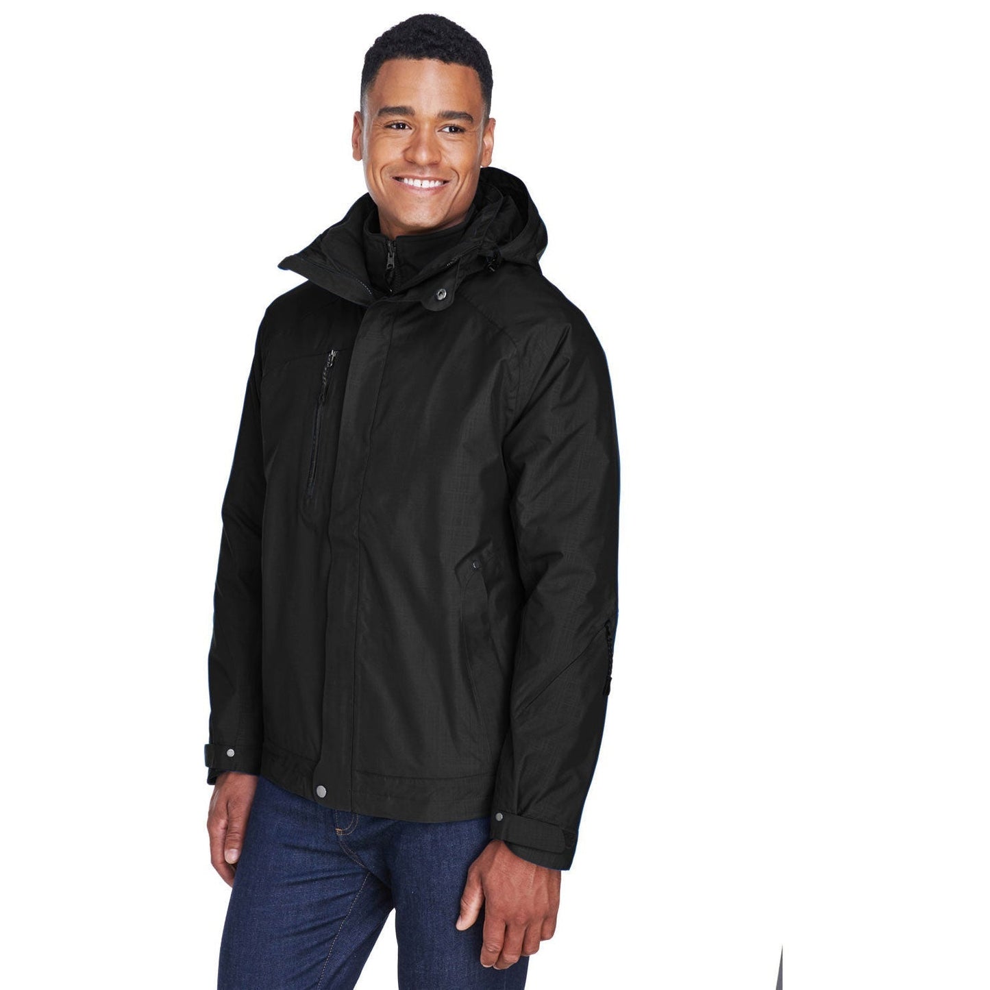 Black Jackets - North End - Versatile 3-In-1 Design
