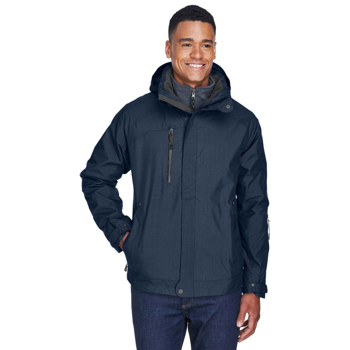Black Jackets - North End - Versatile 3-In-1 Design