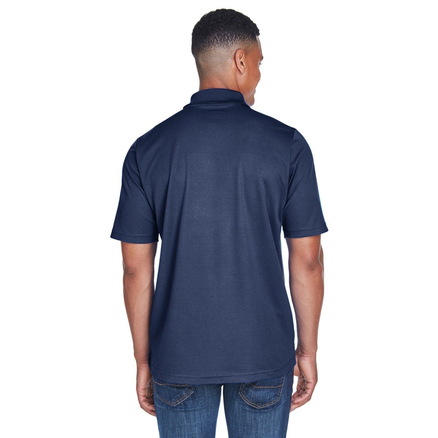Black Polo Shirt - Core 365 - Performance Fabric