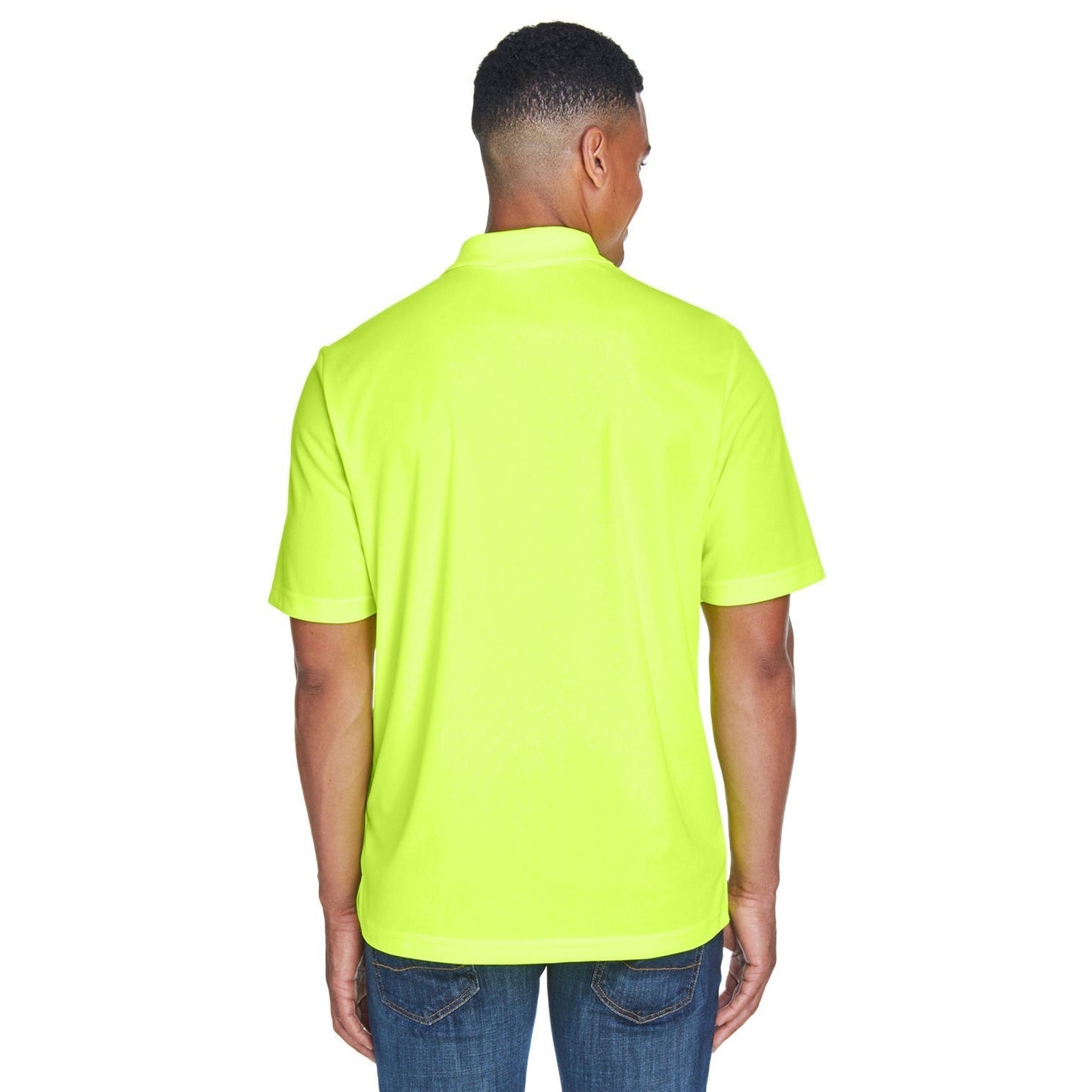 Black Polo Shirt - Core 365 - Performance Fabric