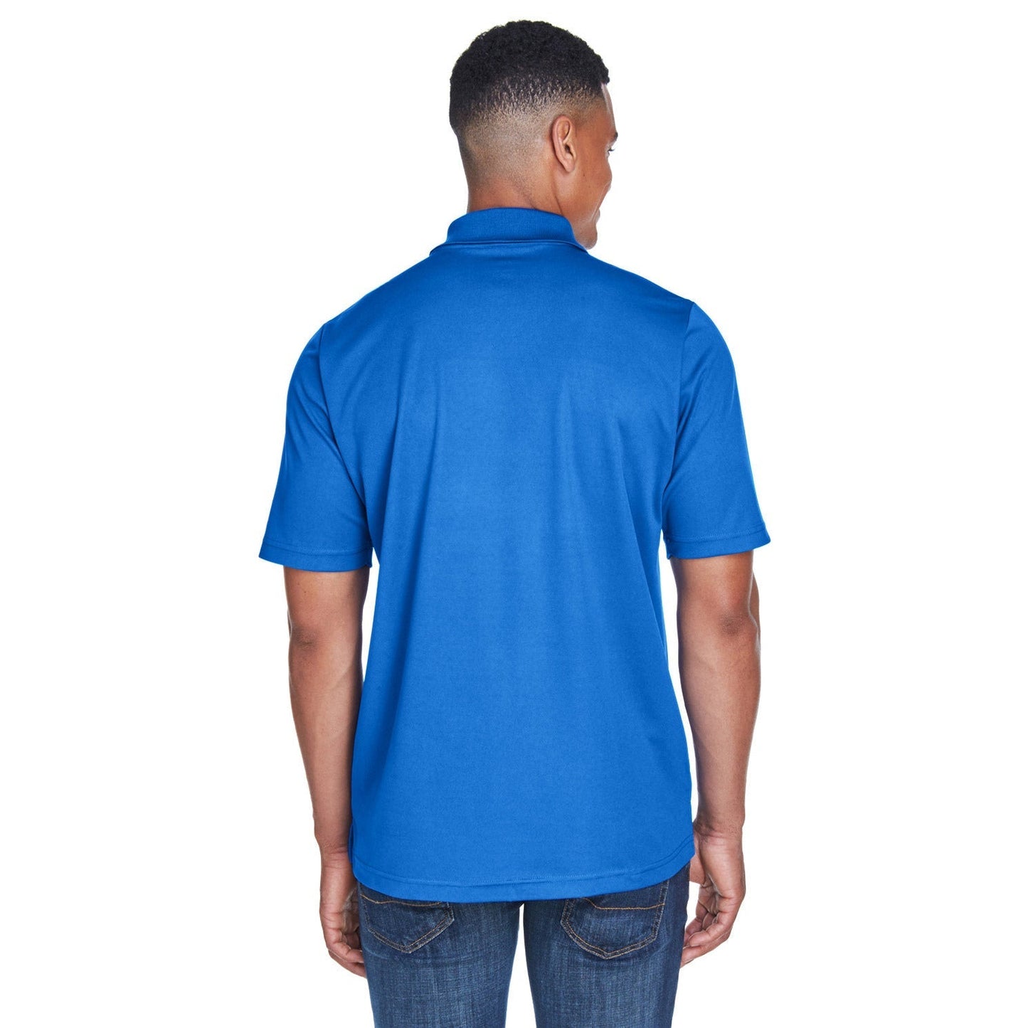 Black Polo Shirt - Core 365 - Performance Fabric