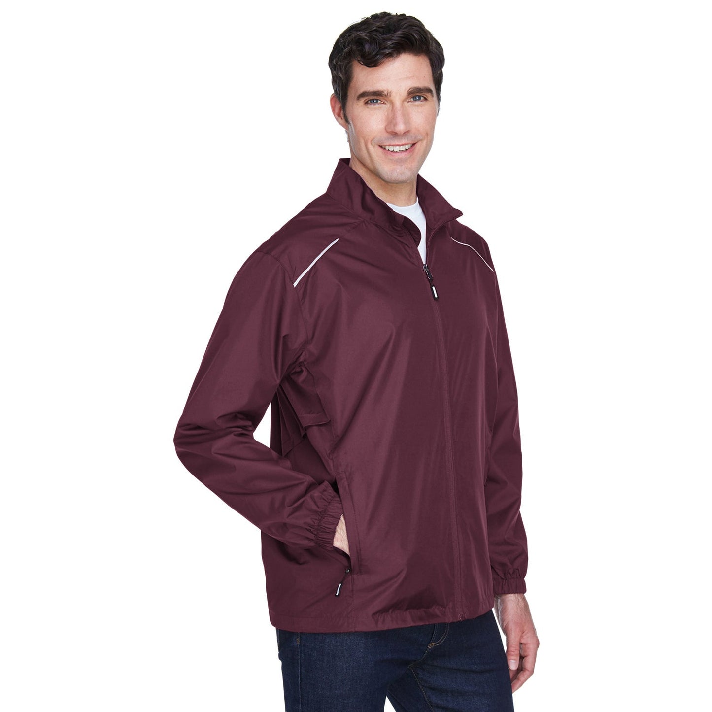 Black Lightweight Jacket - Core 365 - Water Resistant