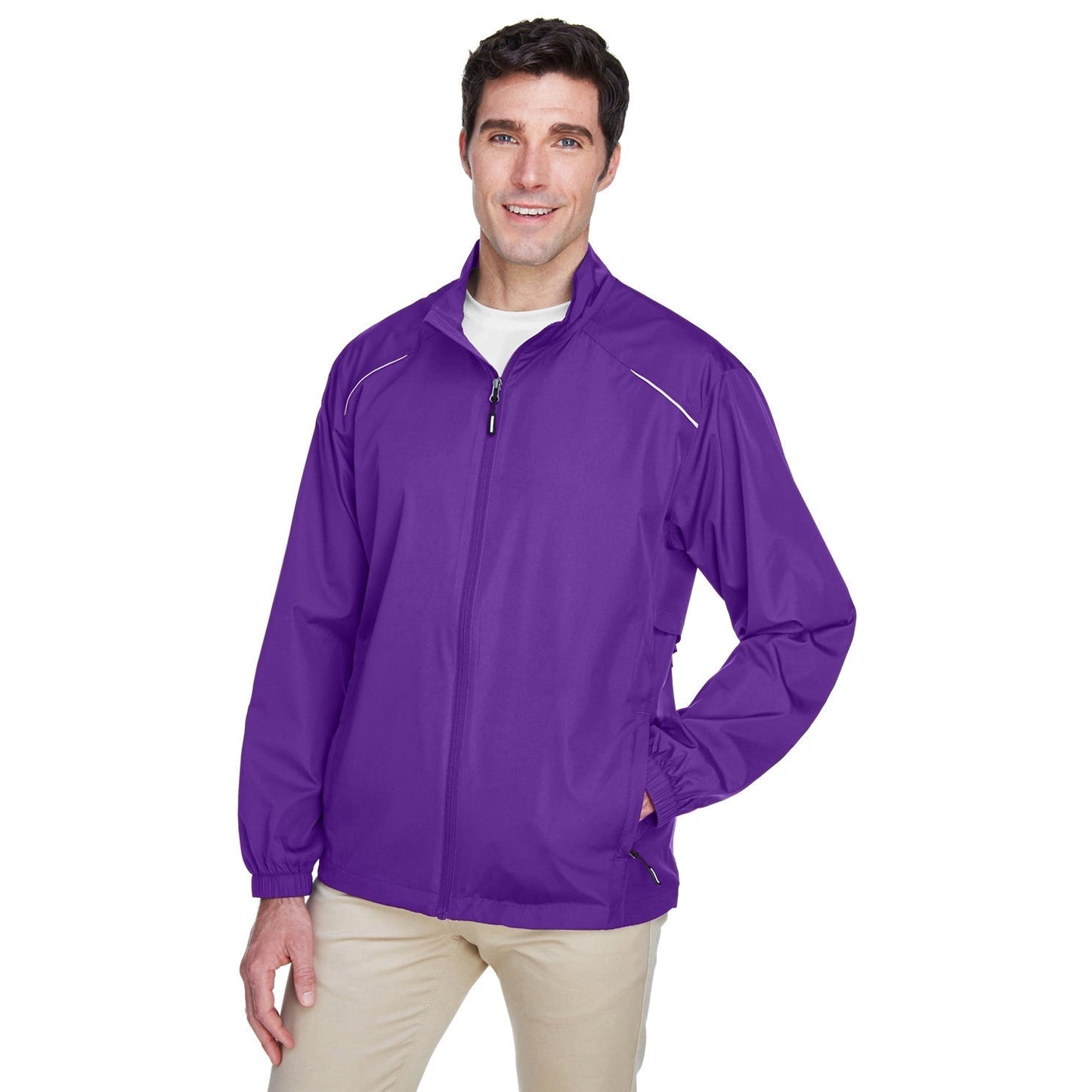 Black Lightweight Jacket - Core 365 - Water Resistant