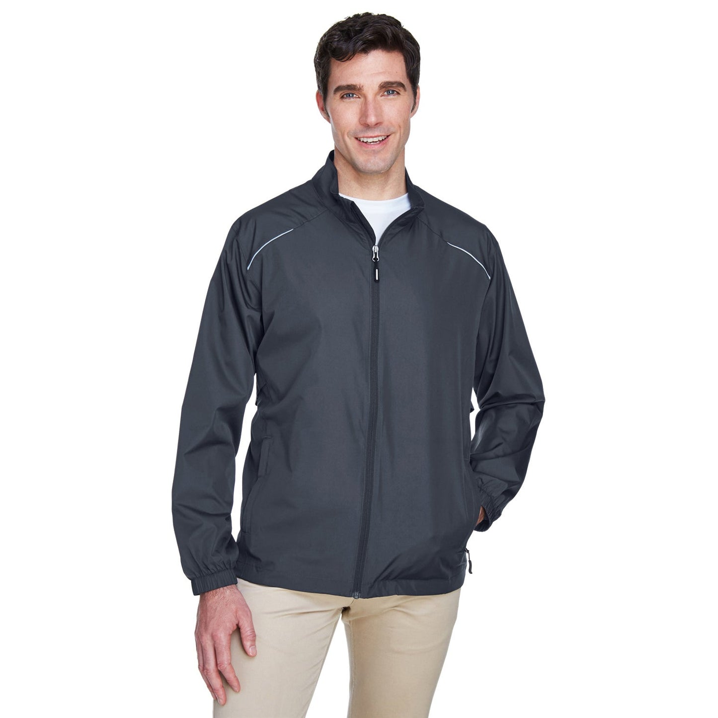 Black Lightweight Jacket - Core 365 - Water Resistant
