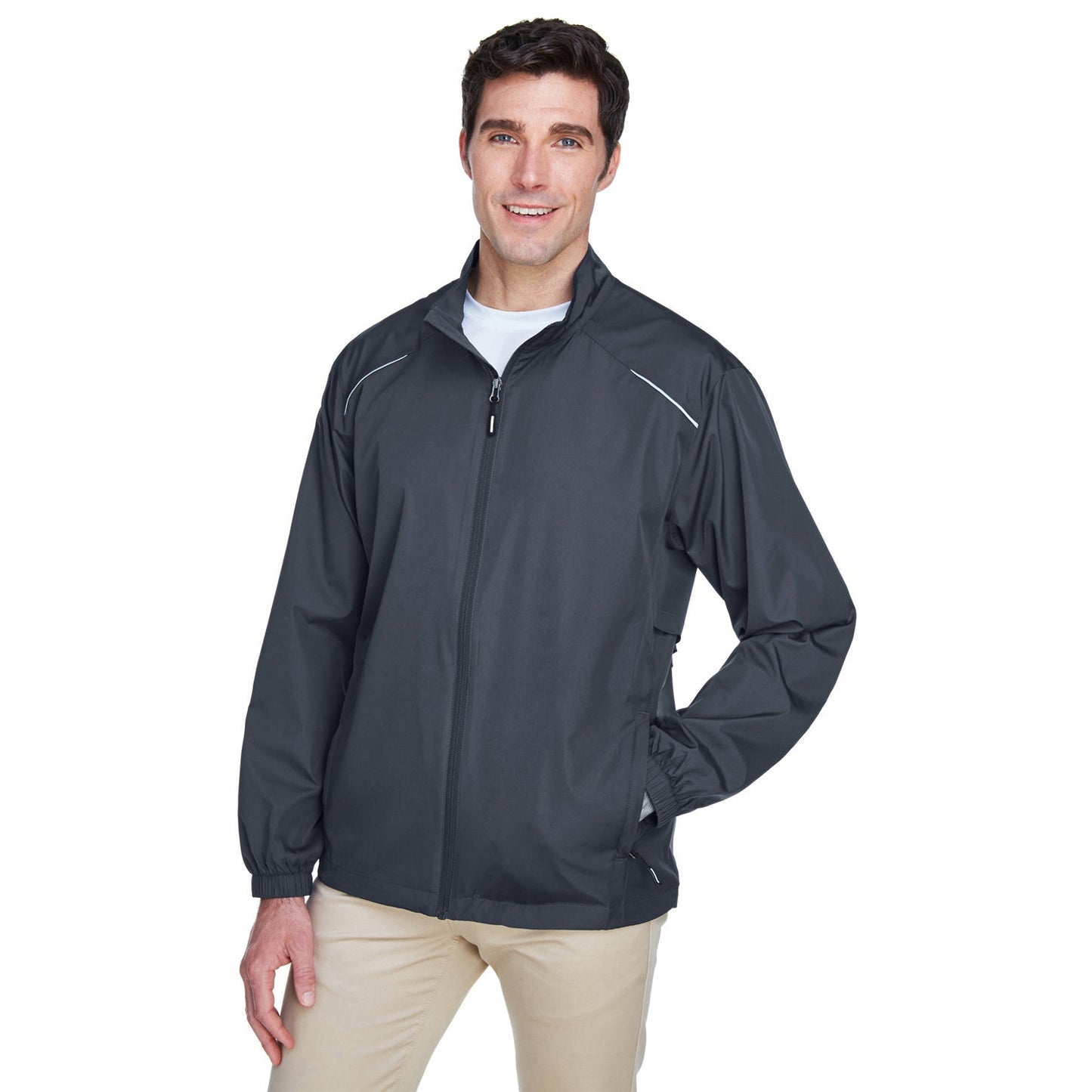 Black Lightweight Jacket - Core 365 - Water Resistant