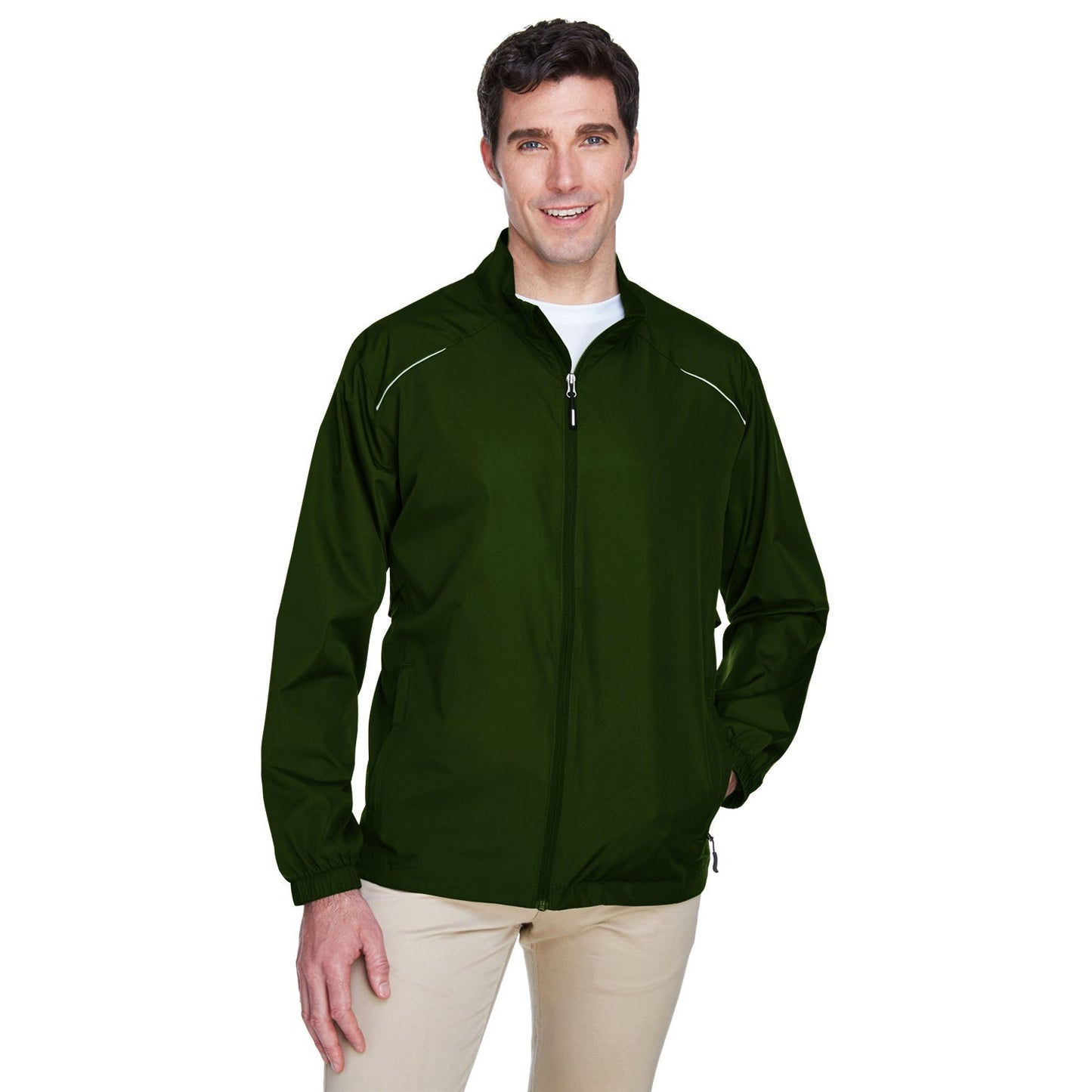 Black Lightweight Jacket - Core 365 - Water Resistant