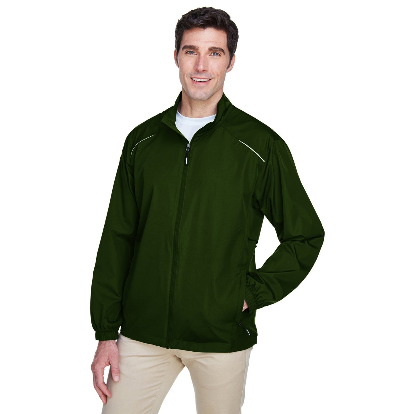 Black Lightweight Jacket - Core 365 - Water Resistant