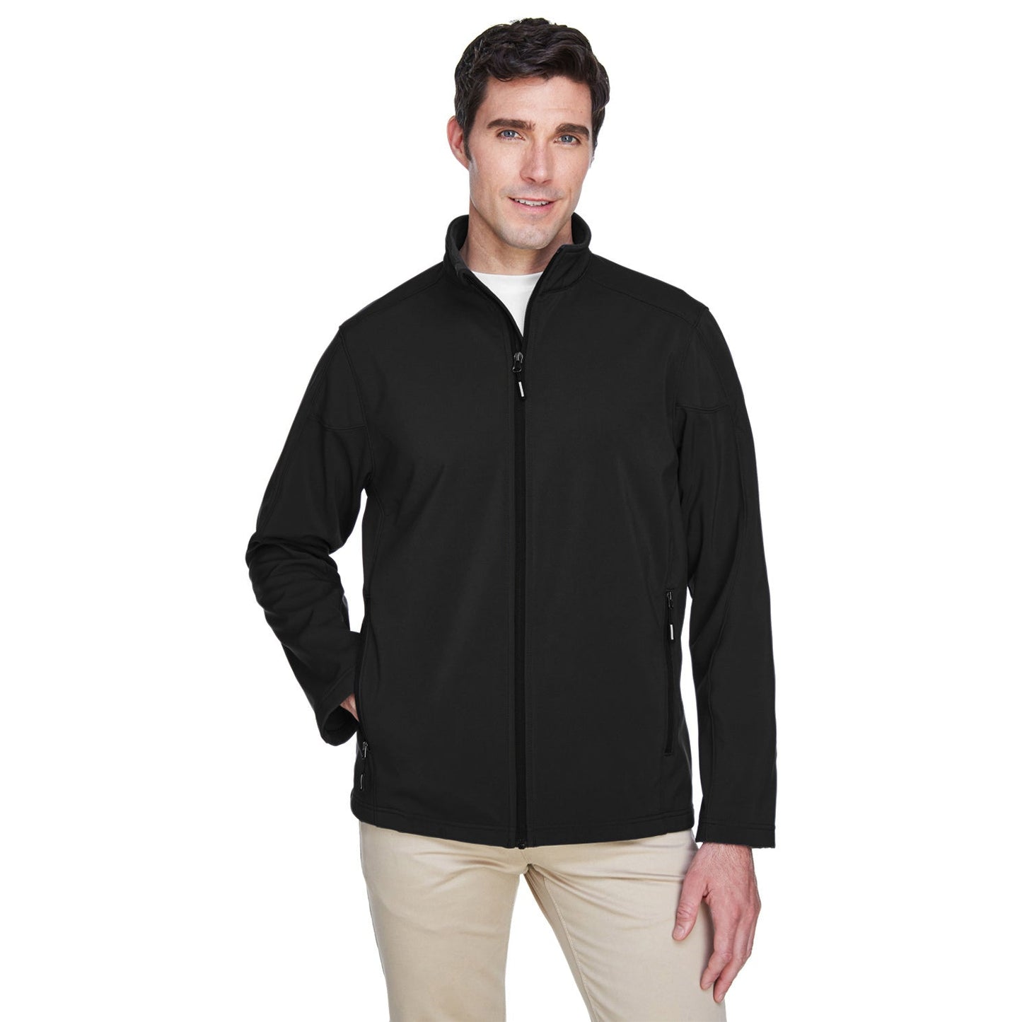 Black Jackets - Core 365 - Fleece Bonded Soft Shell