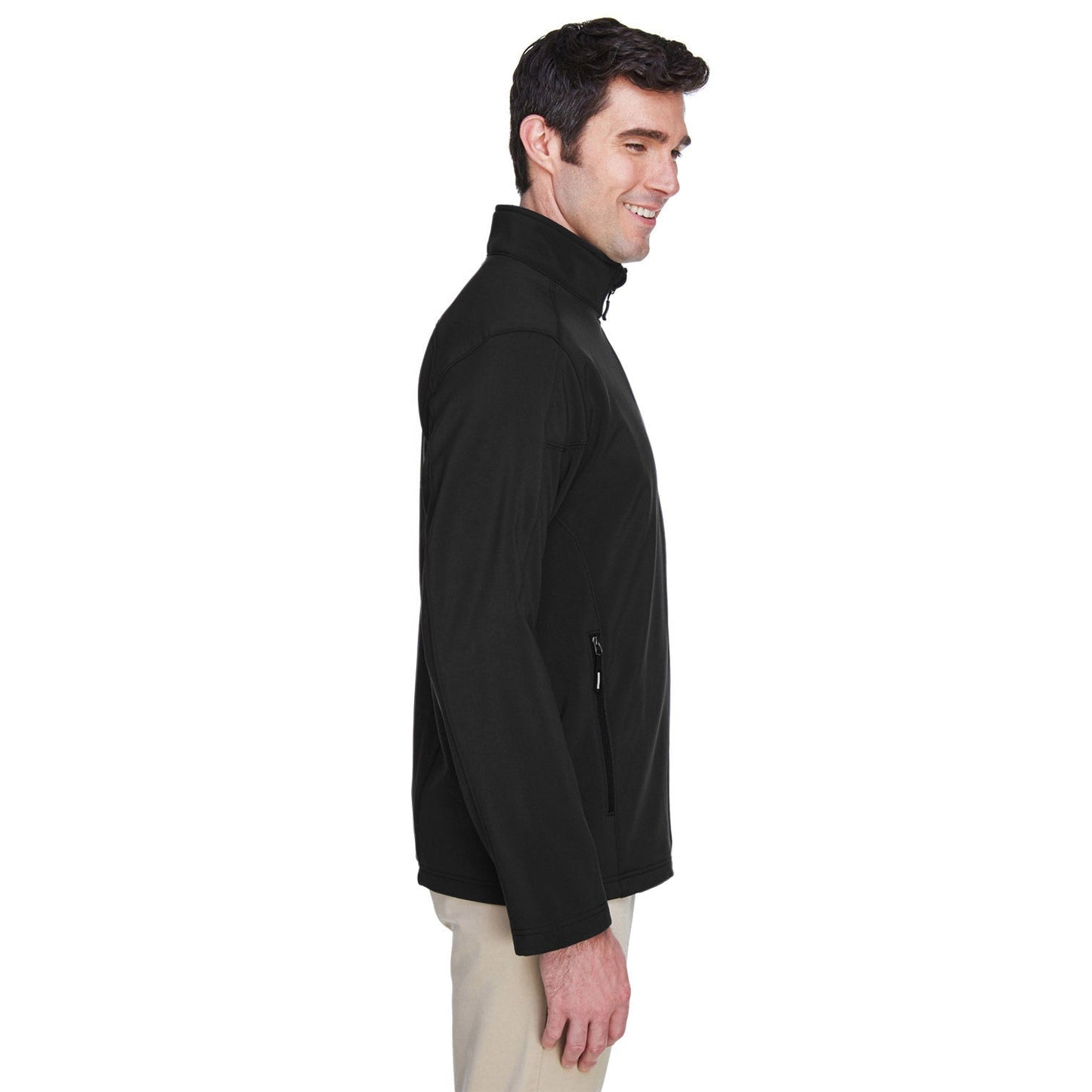 Black Jackets - Core 365 - Fleece Bonded Soft Shell
