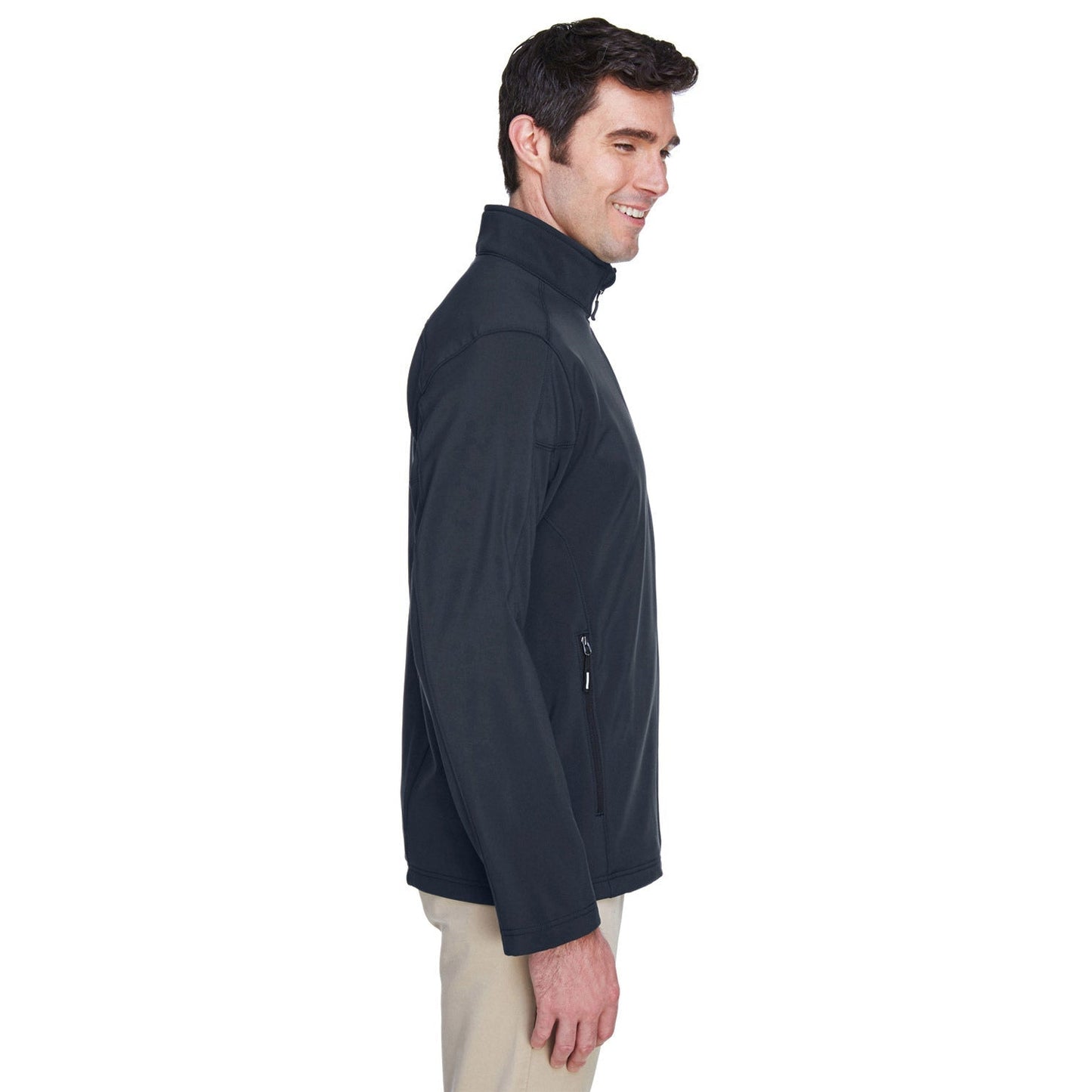Black Jackets - Core 365 - Fleece Bonded Soft Shell