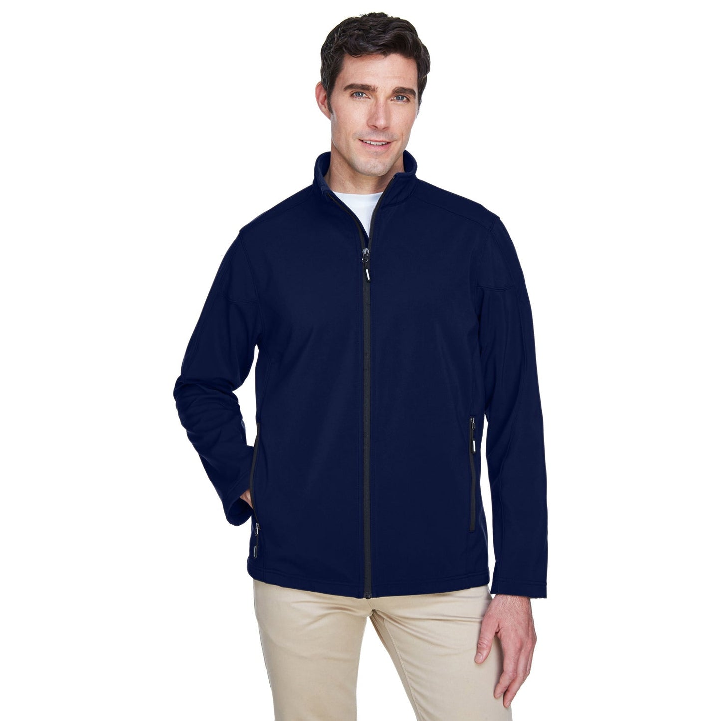 Black Jackets - Core 365 - Fleece Bonded Soft Shell