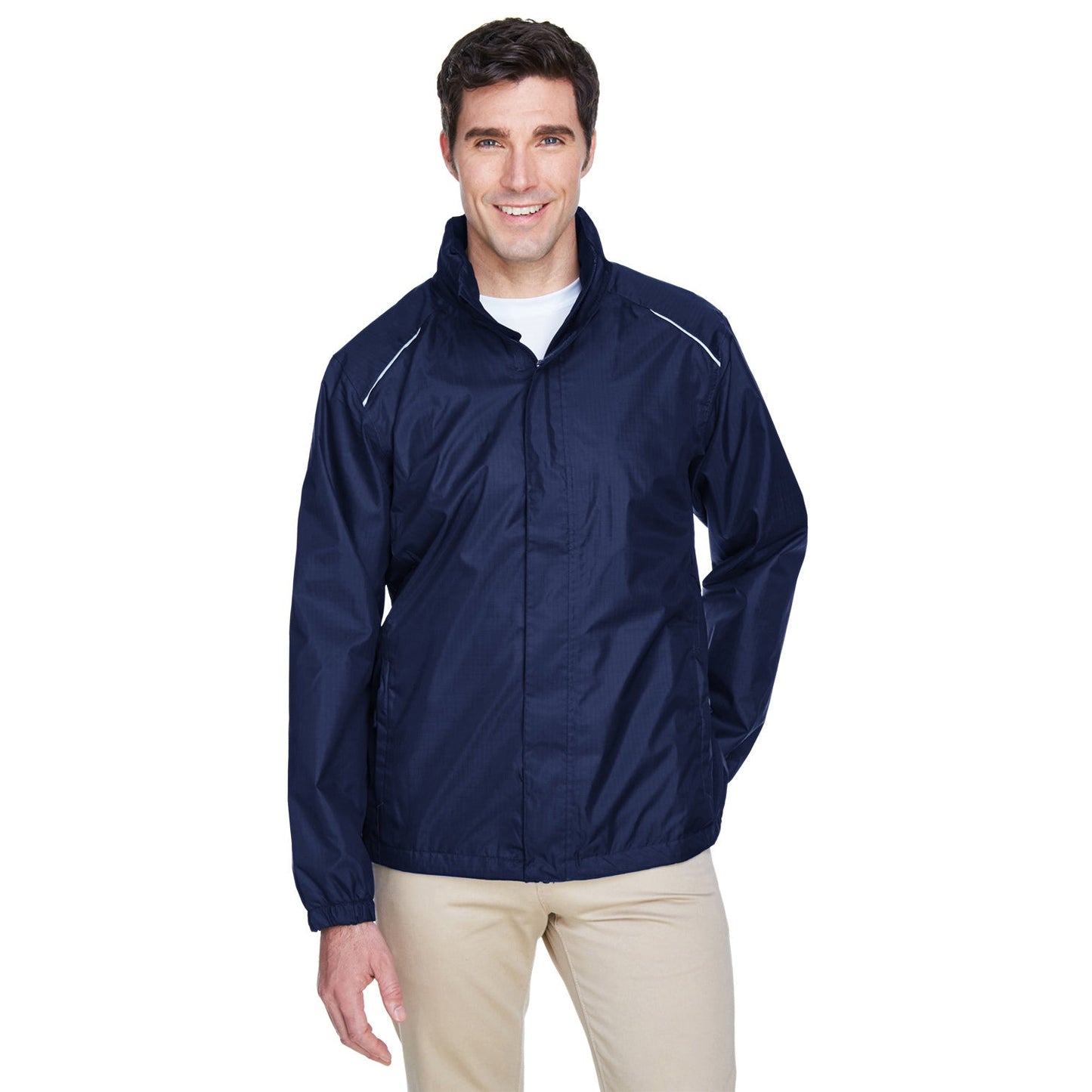 Black Lightweight Jacket - Core 365 - Waterproof Design