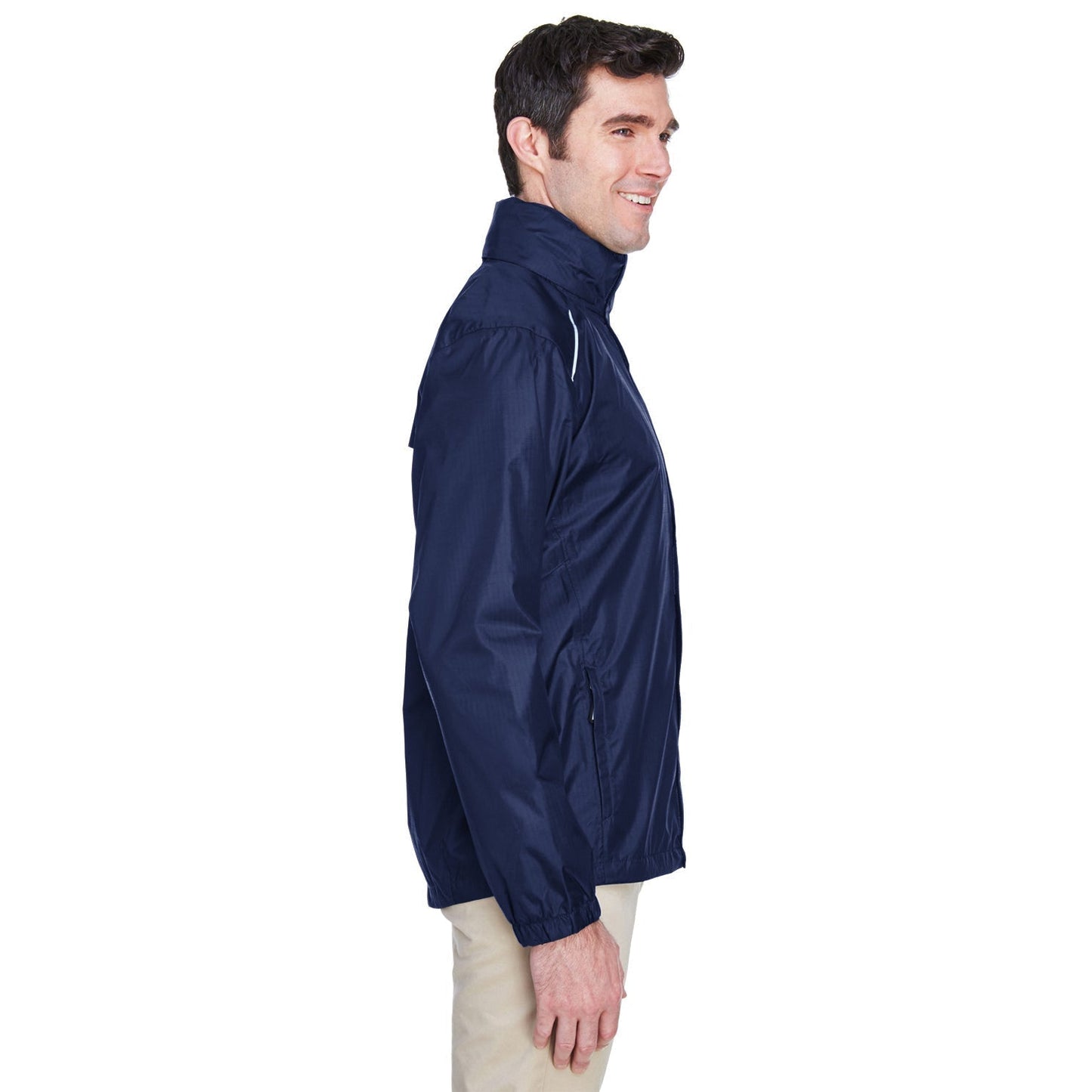 Black Lightweight Jacket - Core 365 - Waterproof Design
