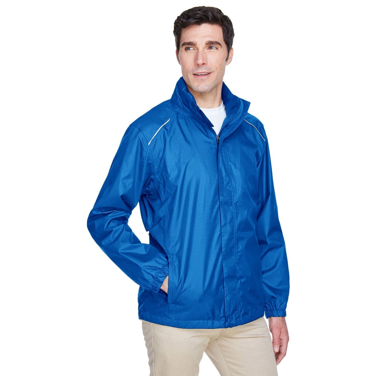 Black Lightweight Jacket - Core 365 - Waterproof Design