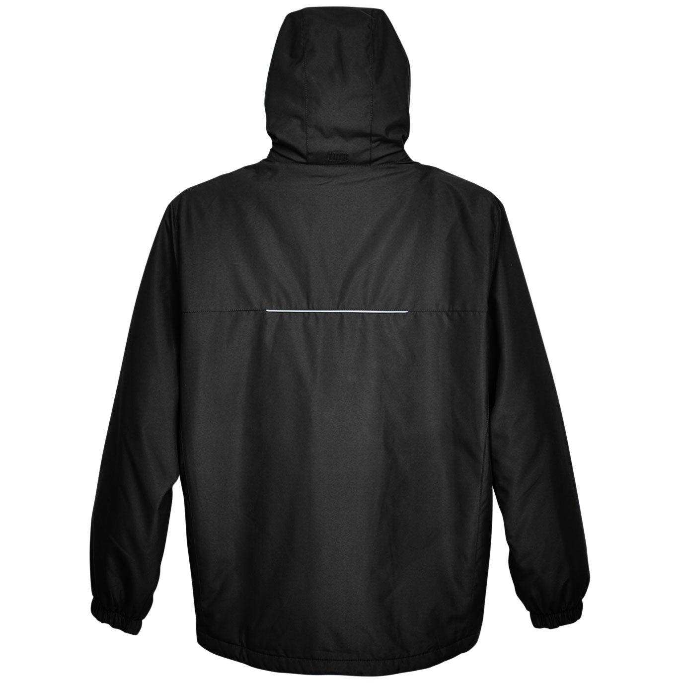 Black Insulated Jacket - Core 365 - Weather Resistant