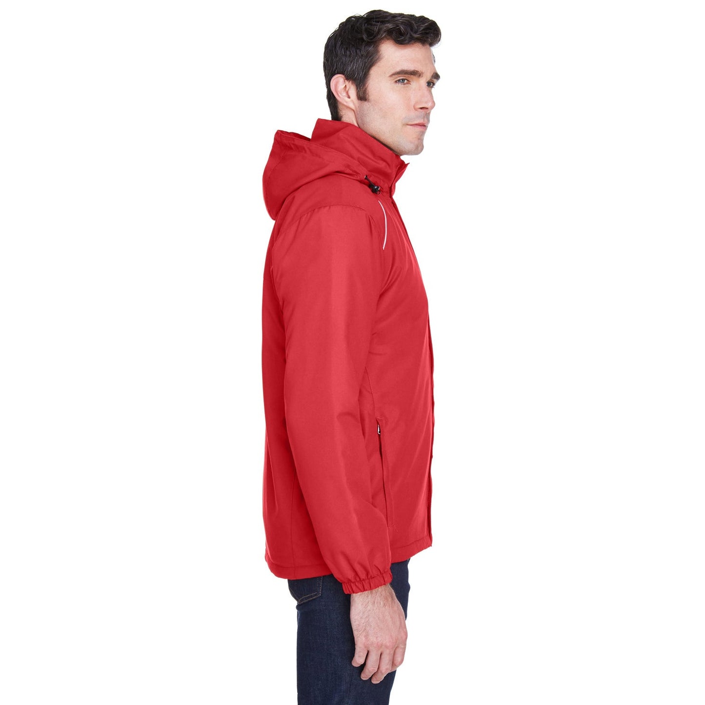 Black Insulated Jacket - Core 365 - Weather Resistant