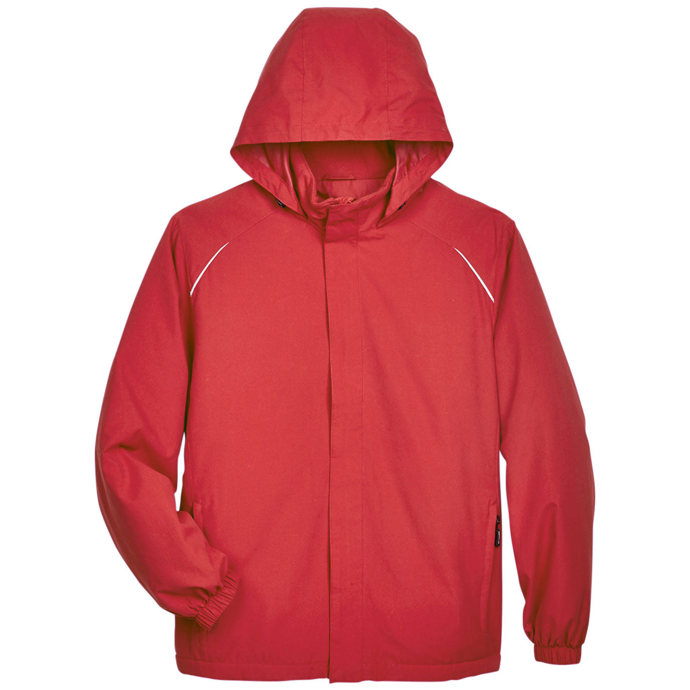 Black Insulated Jacket - Core 365 - Weather Resistant