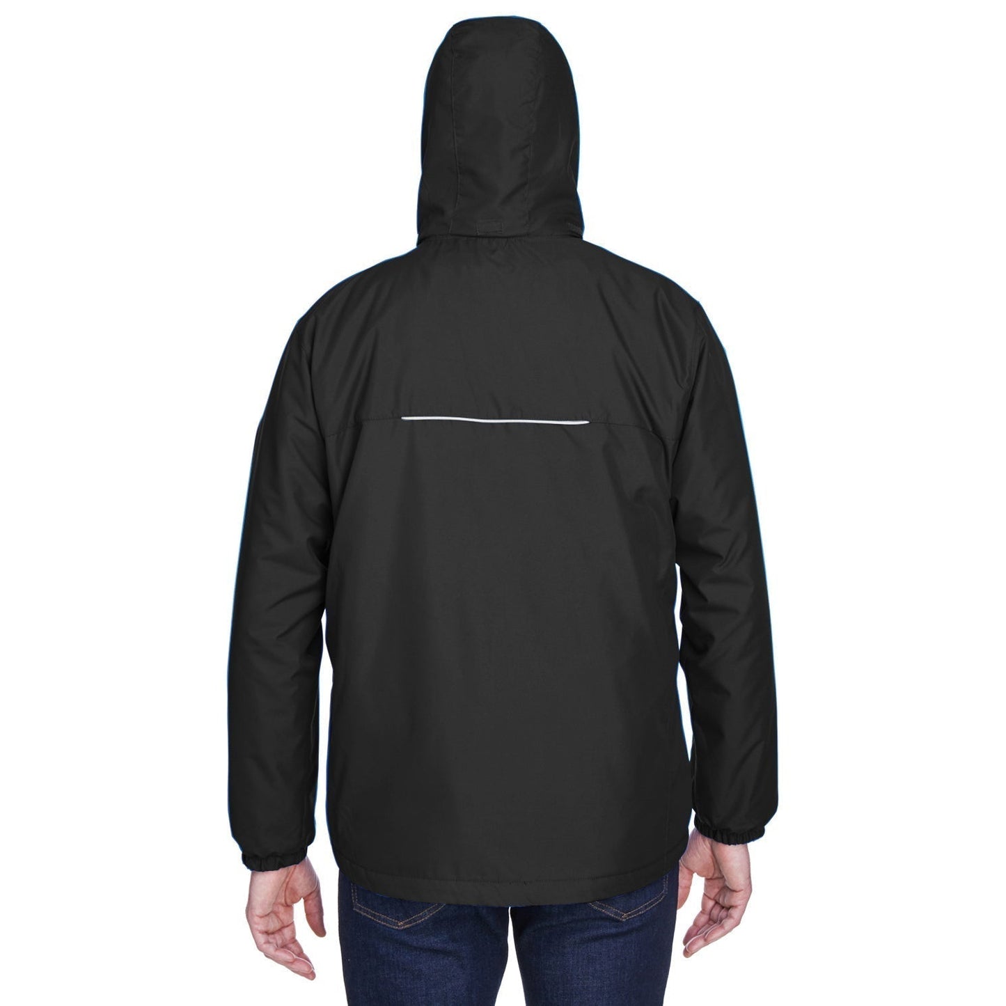 Black Insulated Jackets - Core 365 - Functional Design