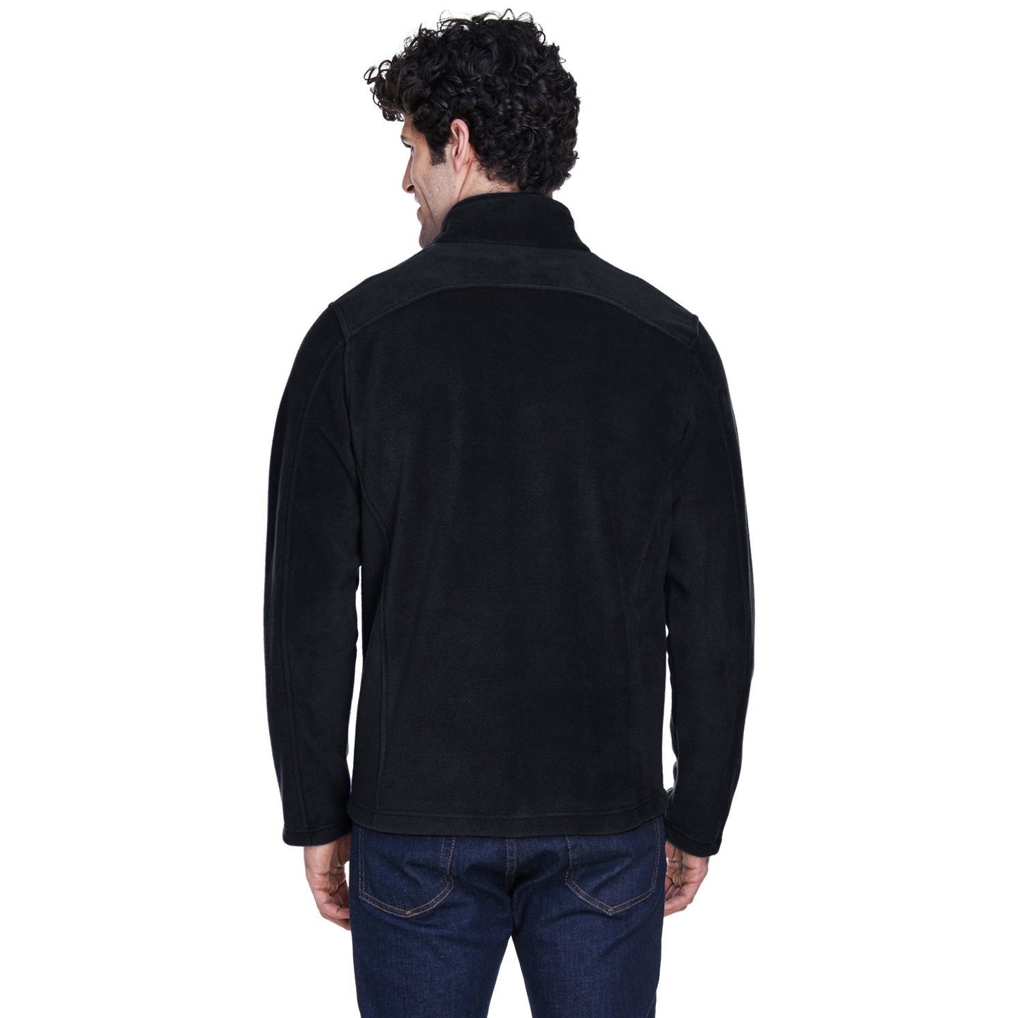 Black Fleece Jacket - Core 365 - Cozy Design