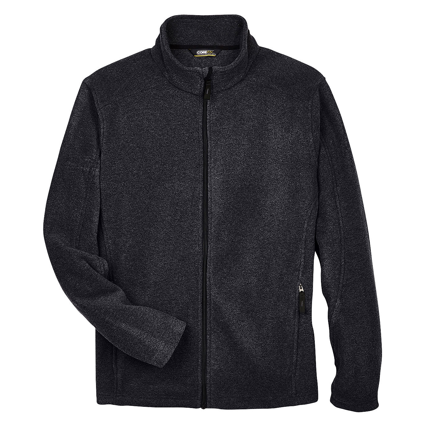 Black Fleece Jacket - Core 365 - Tall Sizes Available - Warm Fabric