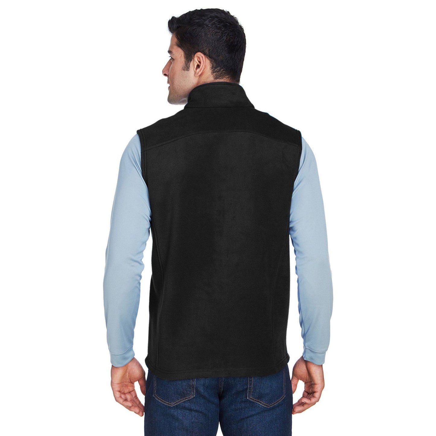Black Vests - Core 365 - Cozy Fleece