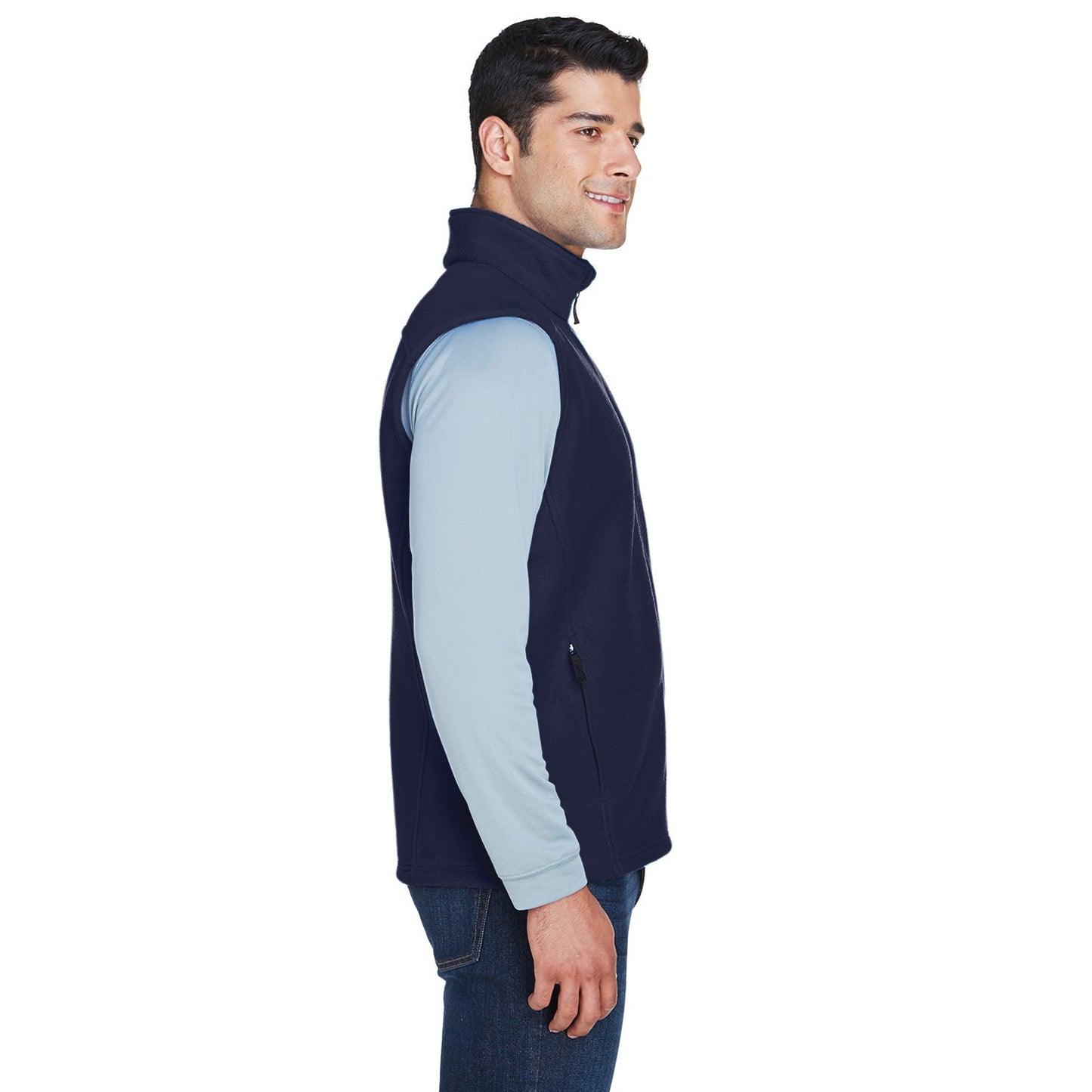 Black Vests - Core 365 - Cozy Fleece