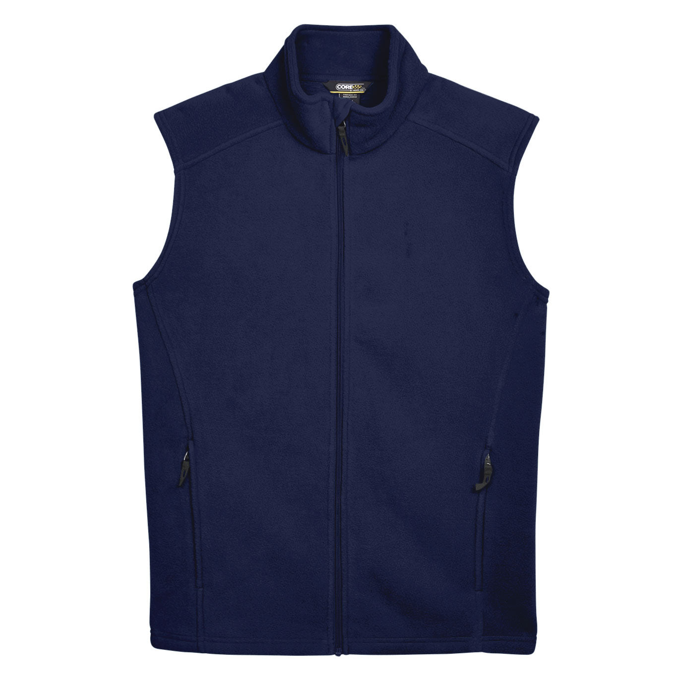 Black Vests - Core 365 - Cozy Fleece
