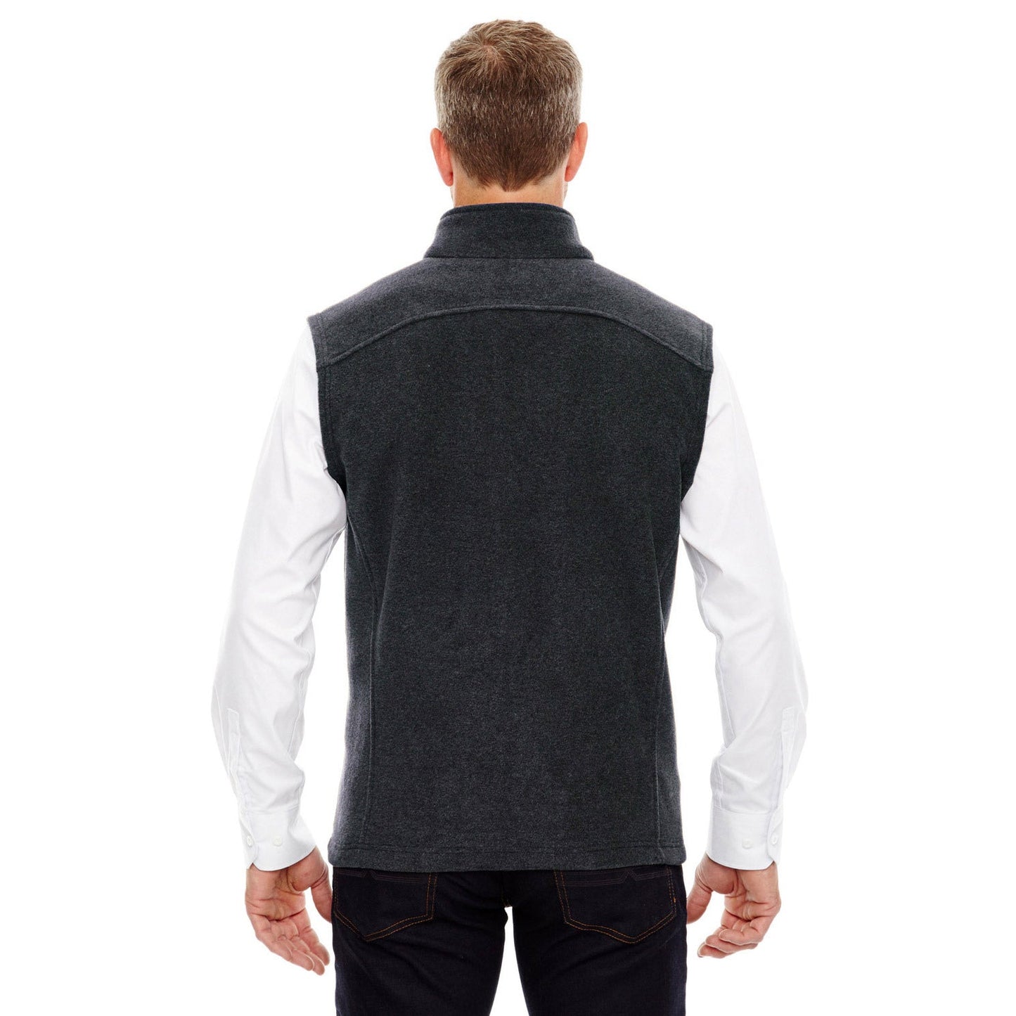 Black Vests - Core 365 - Cozy Fleece