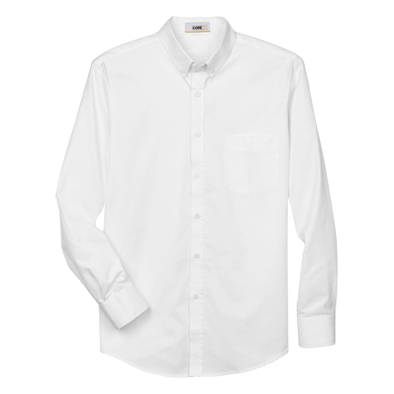 Black Button Up Shirt - Core 365 - Stylish Twill