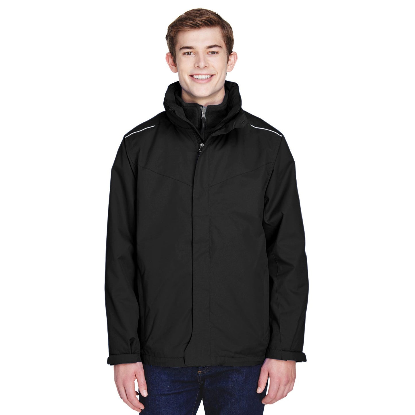 Black Jackets - Core 365 - Warm Fleece Liner