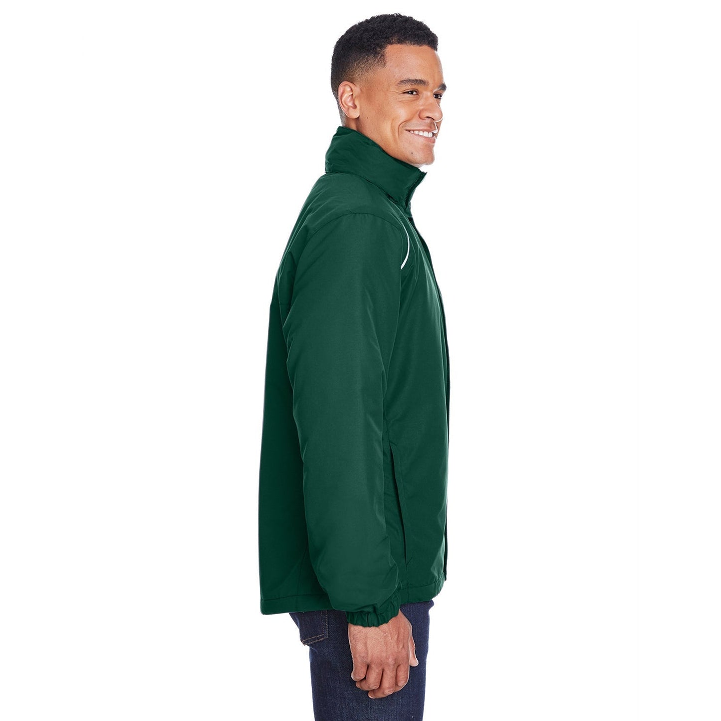 Black Jackets | Core 365 | Fleece-Lined Jacket - Core 365 - Cozy Comfort