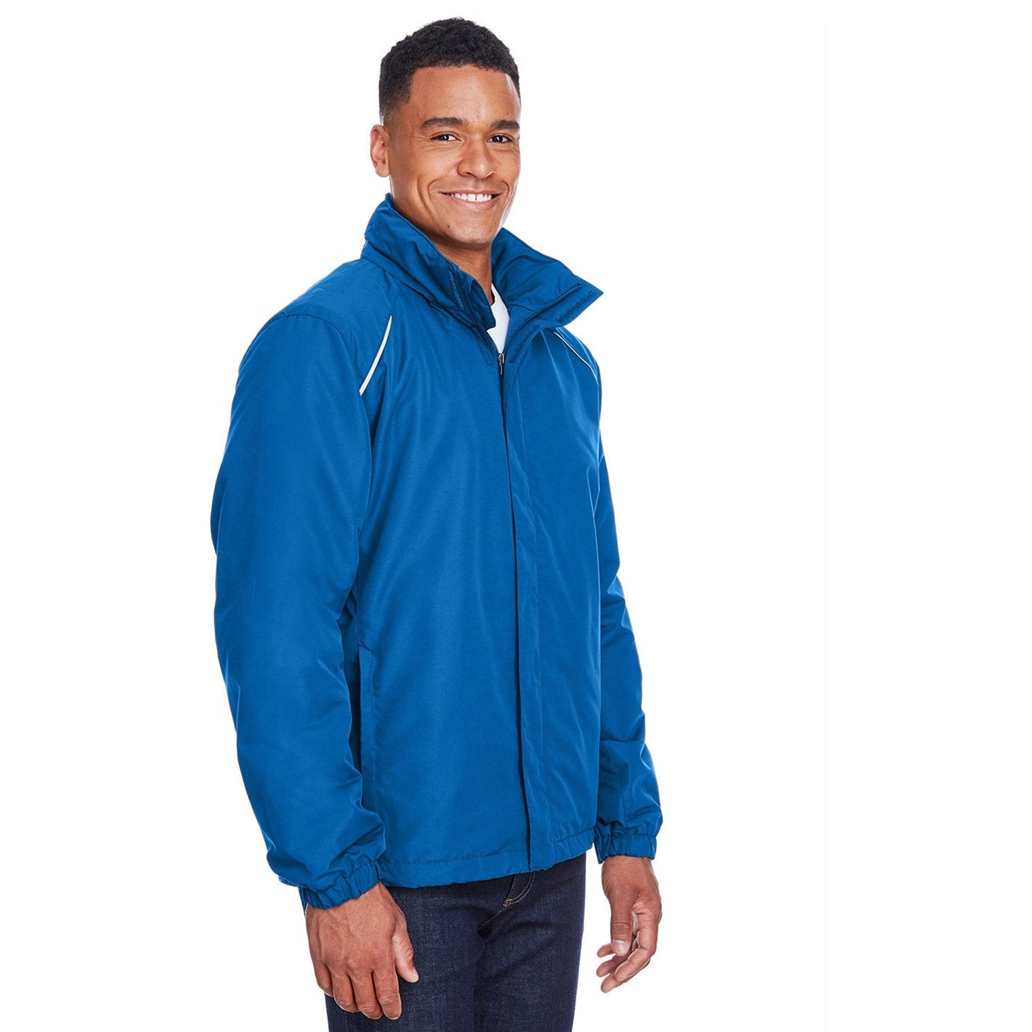 Black Jackets | Core 365 | Fleece-Lined Jacket - Core 365 - Cozy Comfort