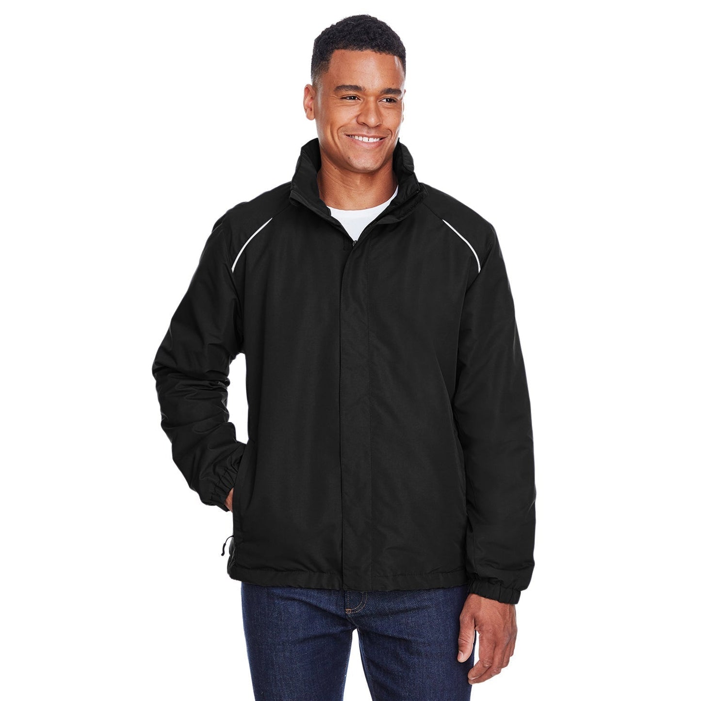 Black Jackets - Core 365 - Fleece-Lined Comfort