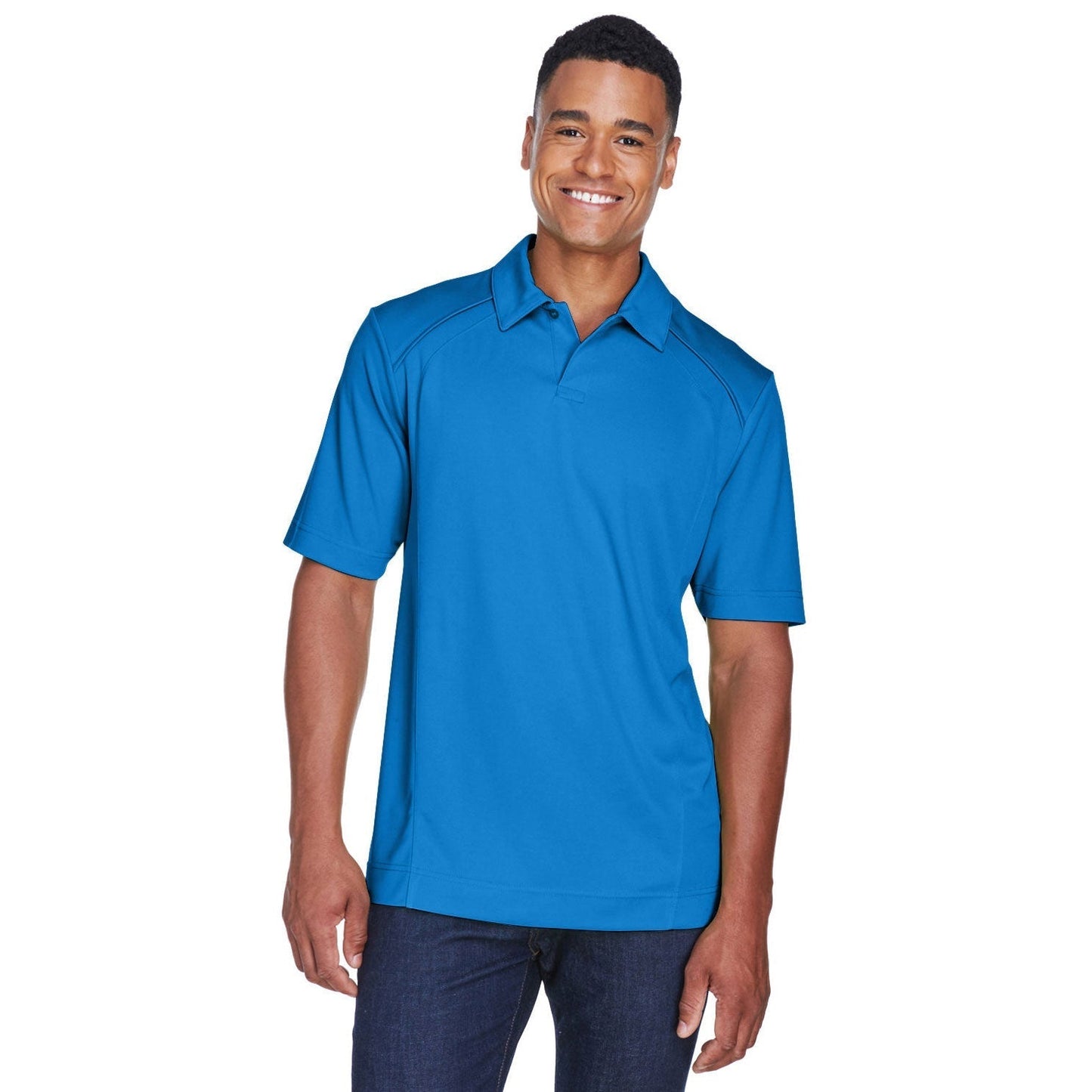 Black Polo Shirt - North End - Eco-Friendly Design