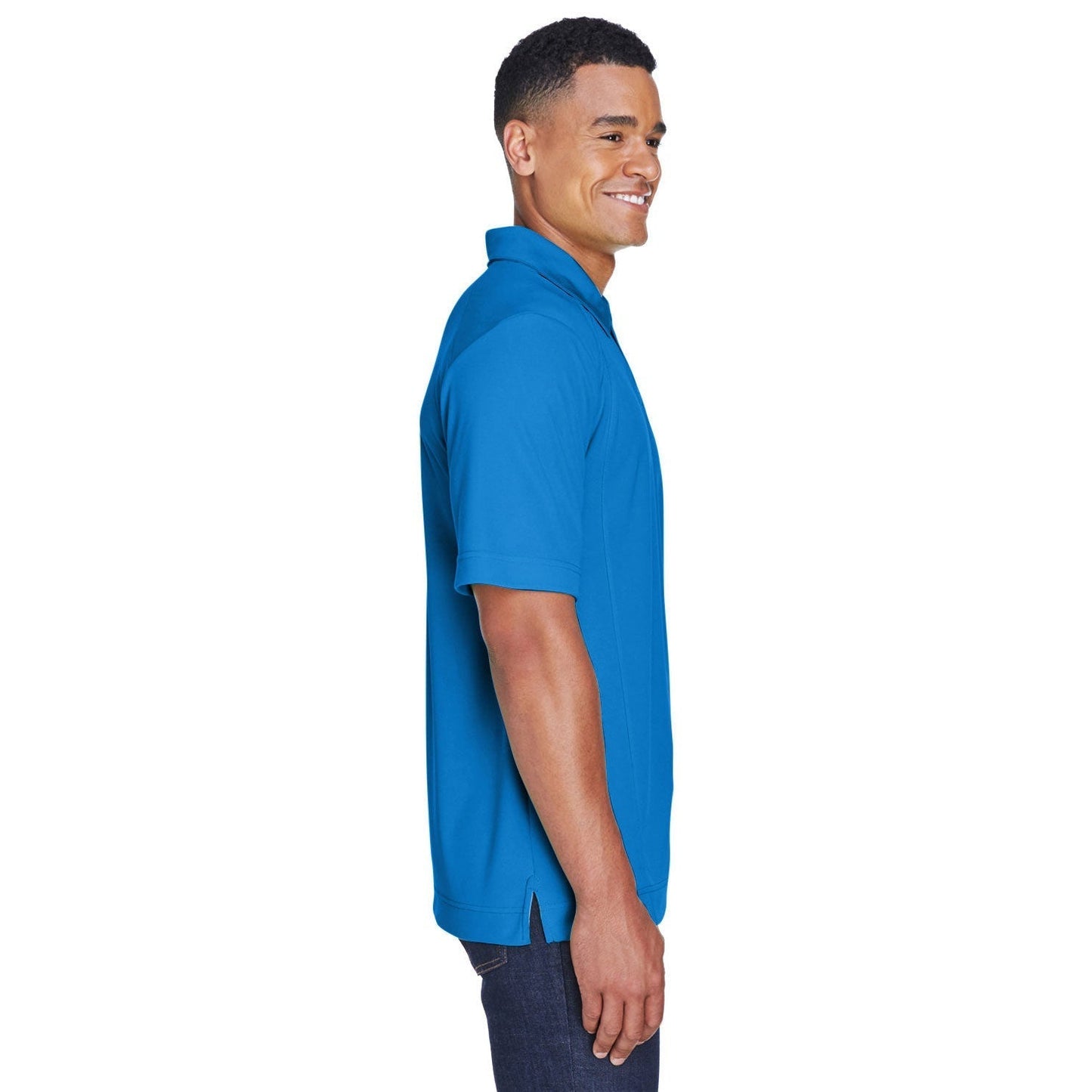 Black Polo Shirt - North End - Eco-Friendly Design