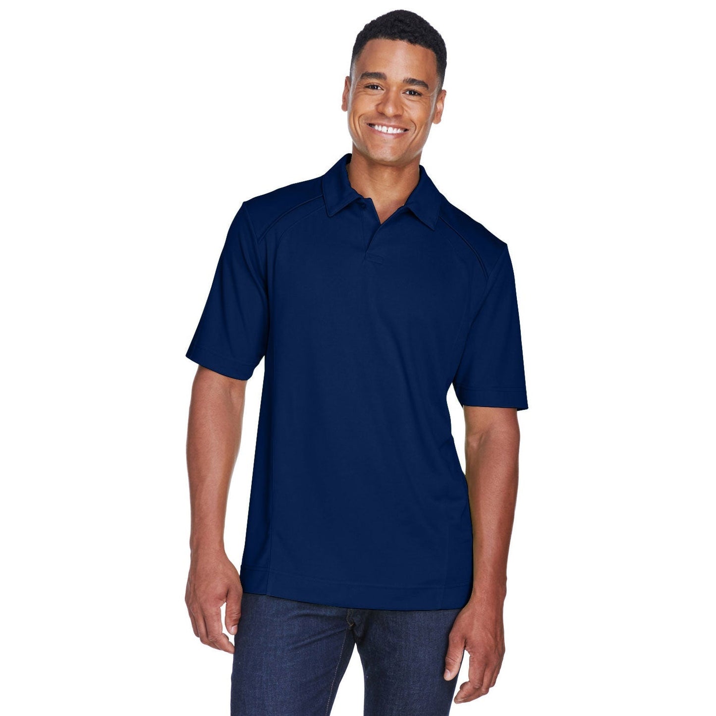 Black Polo Shirt - North End - Eco-Friendly Design
