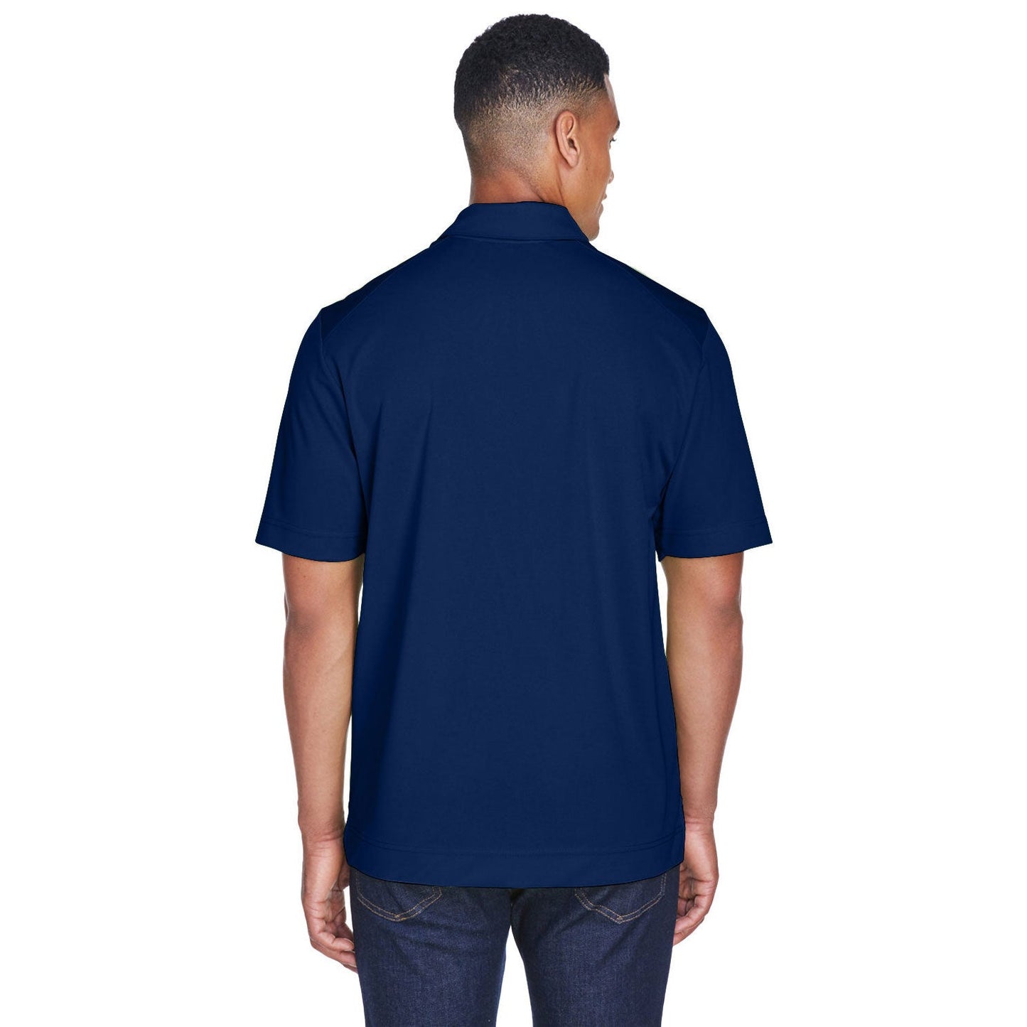 Black Polo Shirt - North End - Eco-Friendly Design