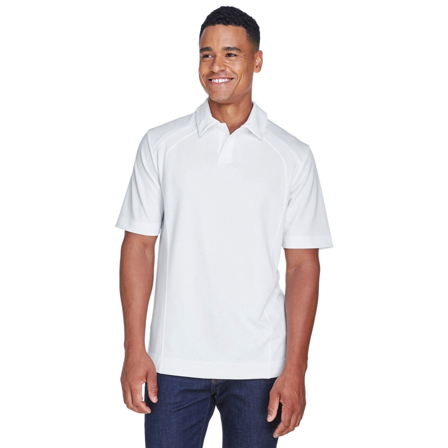 Black Polo Shirt - North End - Eco-Friendly Design